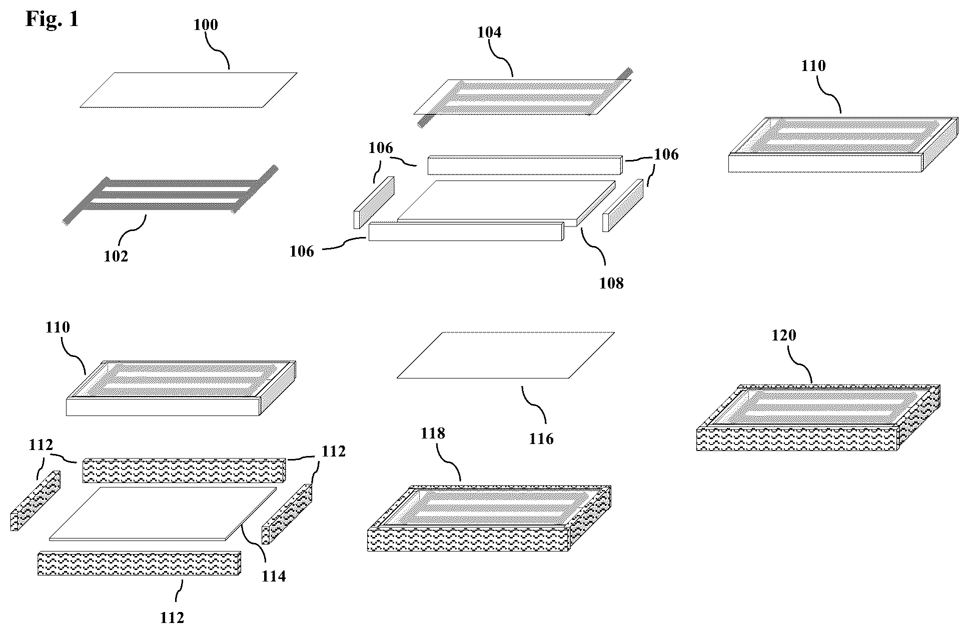 Patent US12492845 — Monolithic macro-fluidic heat transfer components — Figure 1