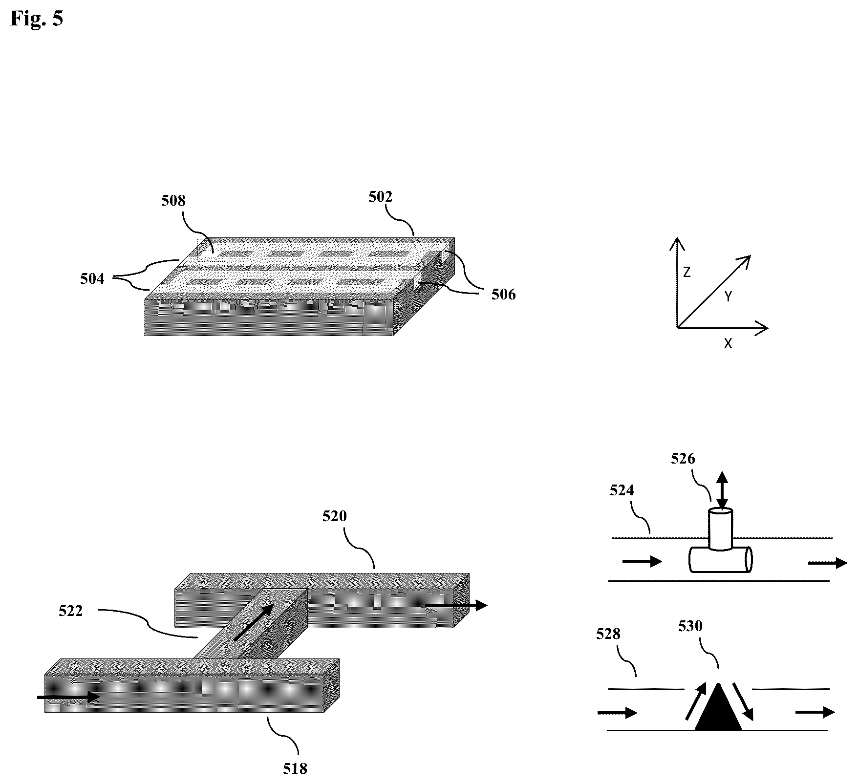 Patent US12492845 Figure 5 – Monolithic macro-fluidic heat transfer components