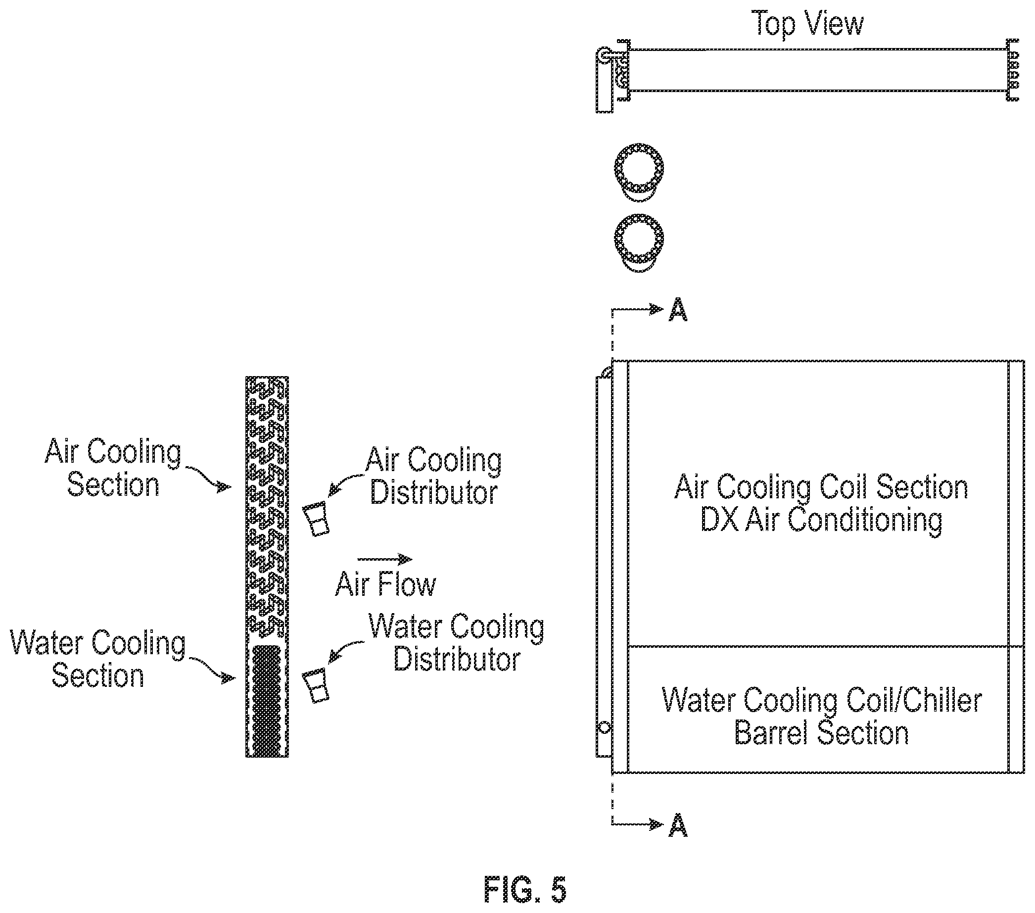 Patent US12492846 Figure 5 – Dual mass cooling precision system