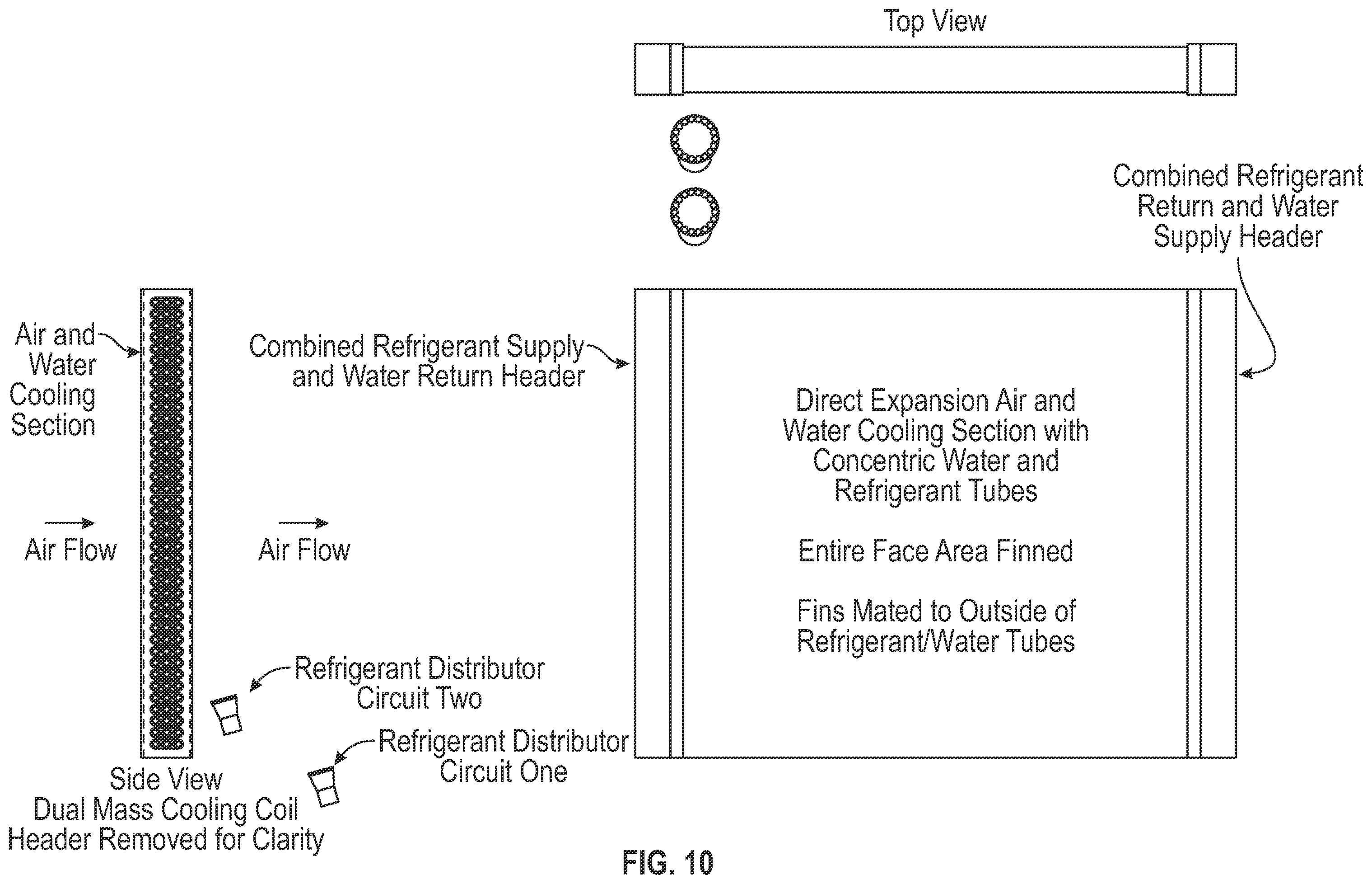 Patent US12492846 Figure 10 – Dual mass cooling precision system
