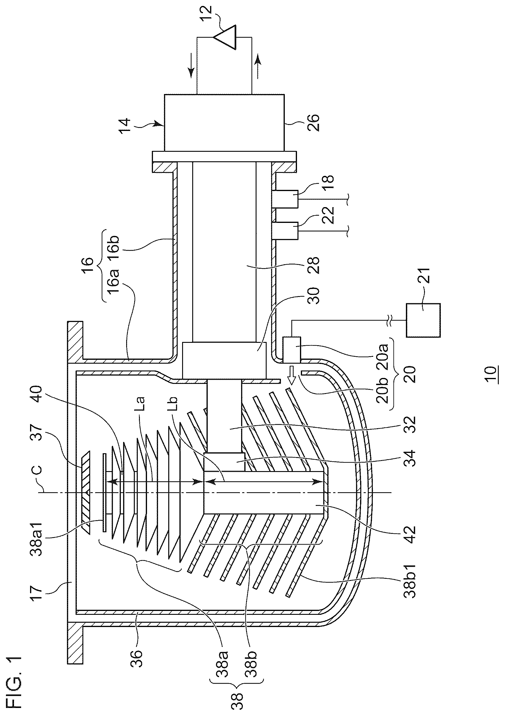 Patent US12492847 — Cryopump — Figure 1