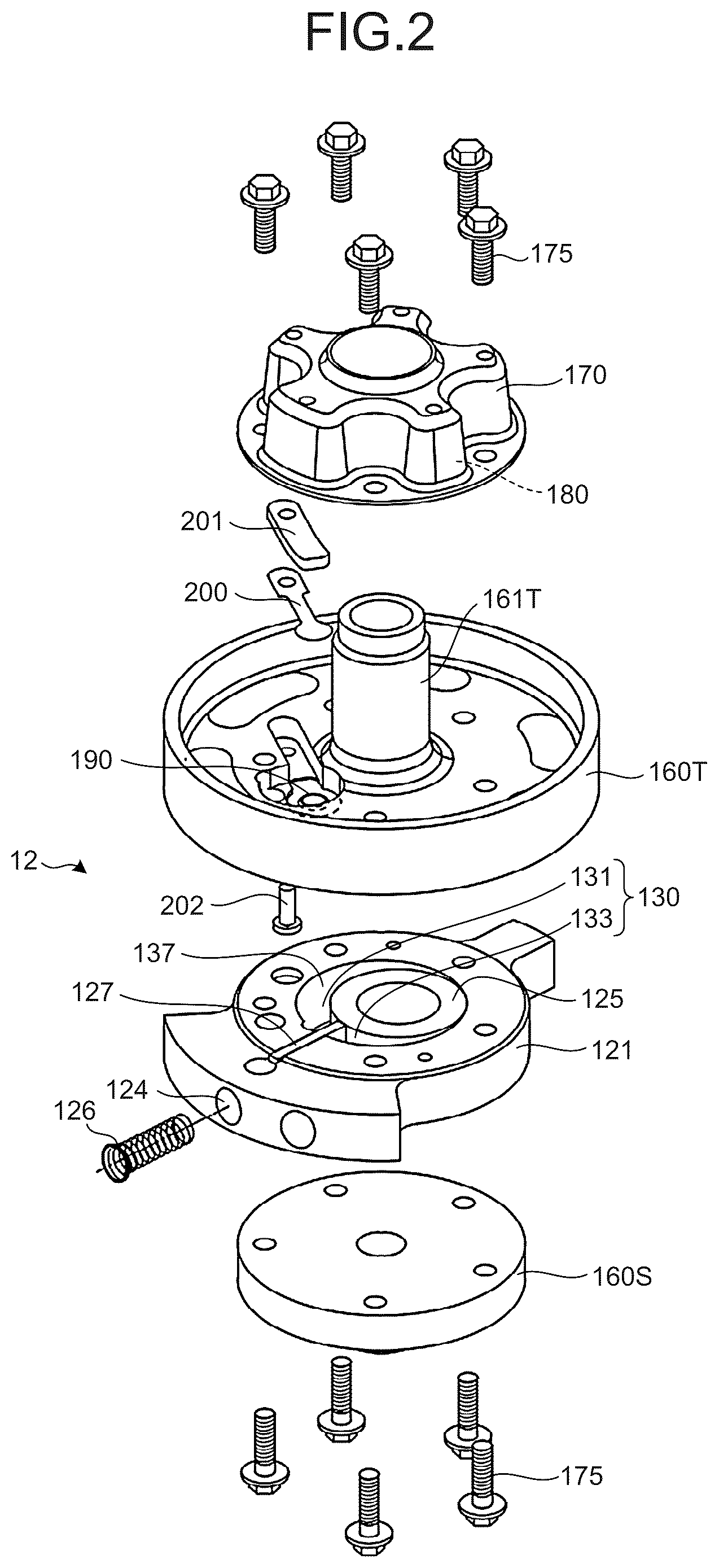 Patent US12492848 Figure 2 – Hermetic type compressor