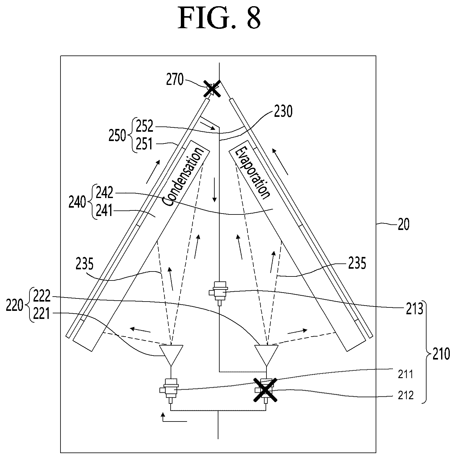Patent US12492849 Figure 8 – Air conditioner and method for controlling same