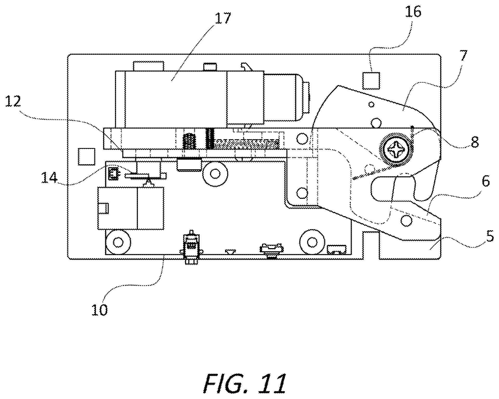 Patent US12492858 Figure 12 – Vending lock
