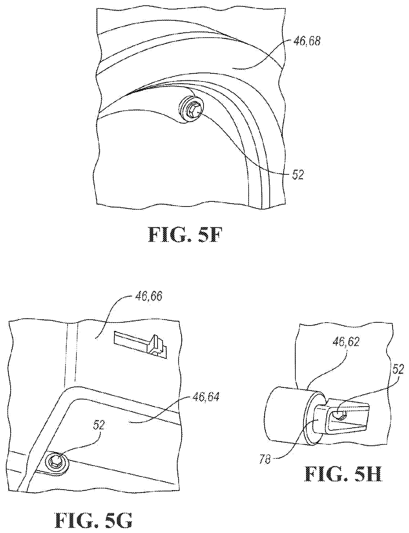 Patent US12492859 Figure 5 – Refrigerator appliance subcomponent mounting system