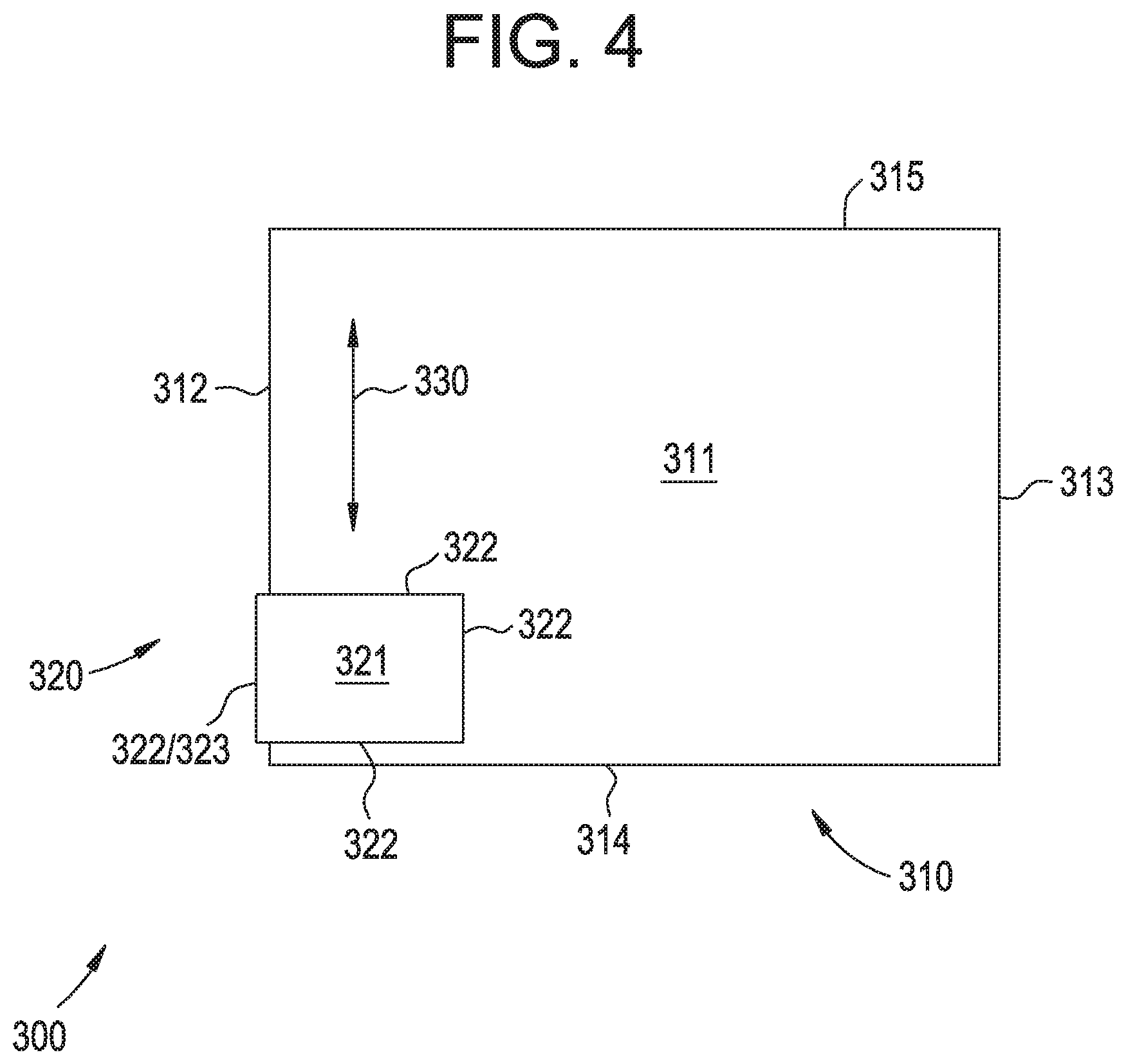 Patent US12492860 Figure 4 – Slidable bin within a refrigerator drawer