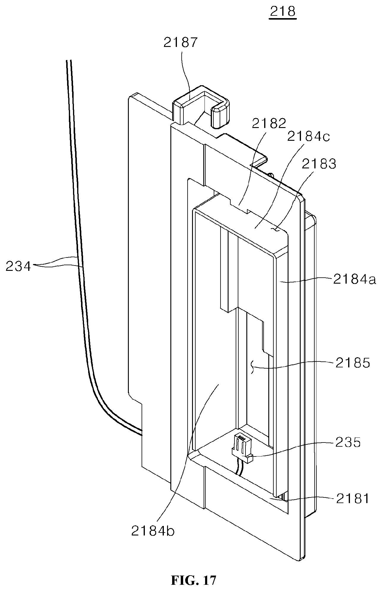 Patent US12492861 Figure 17 – Refrigerator