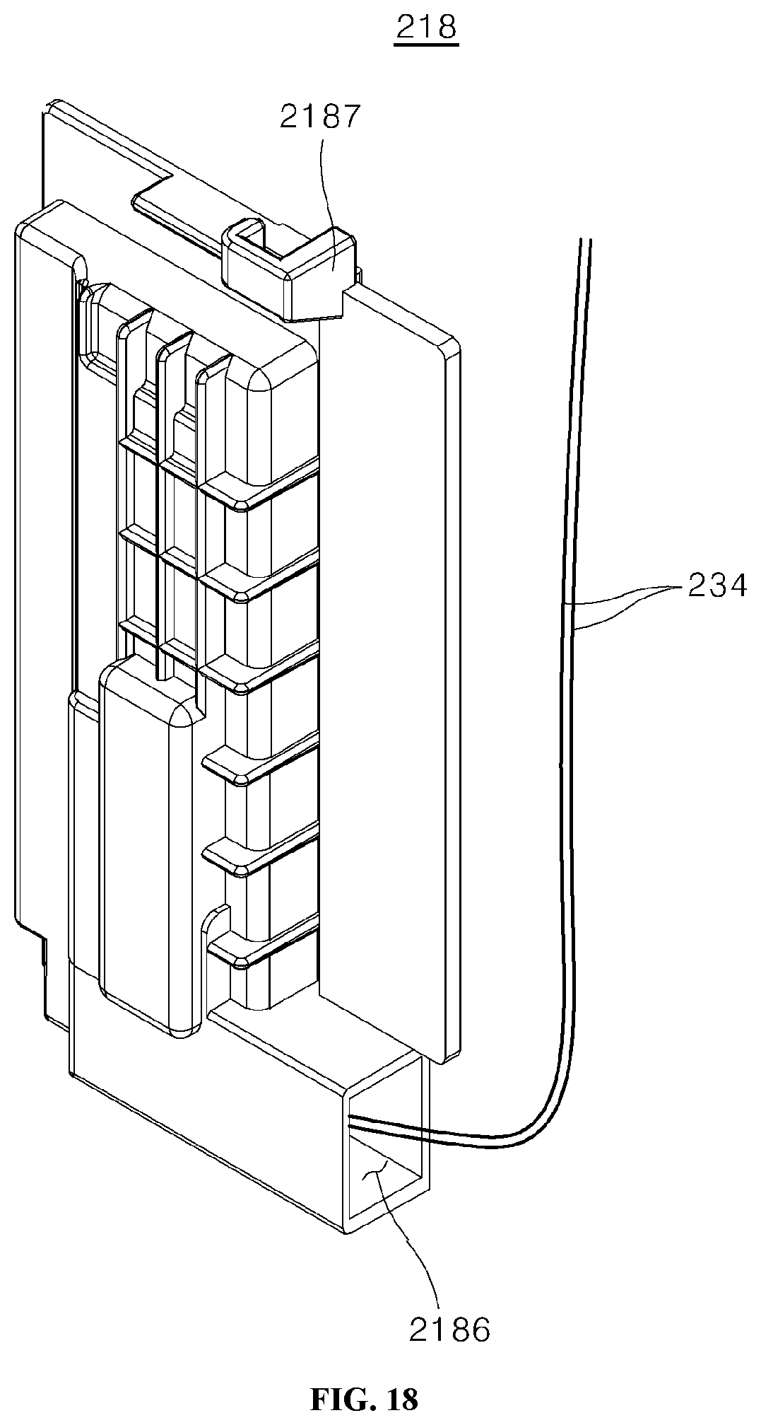 Patent US12492861 Figure 18 – Refrigerator