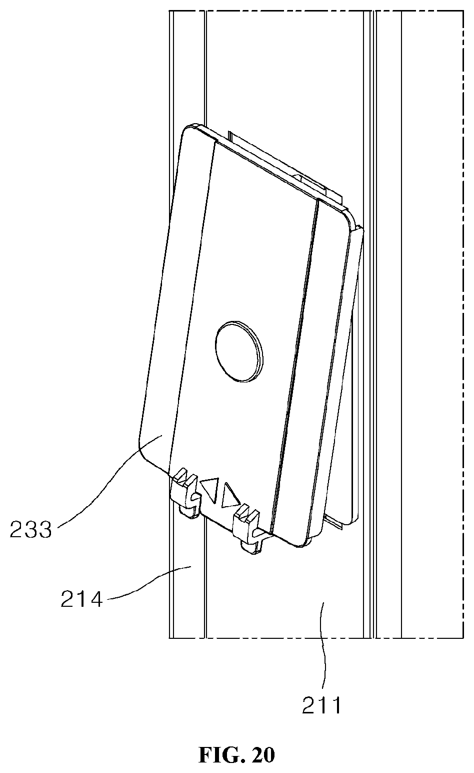 Patent US12492861 Figure 20 – Refrigerator