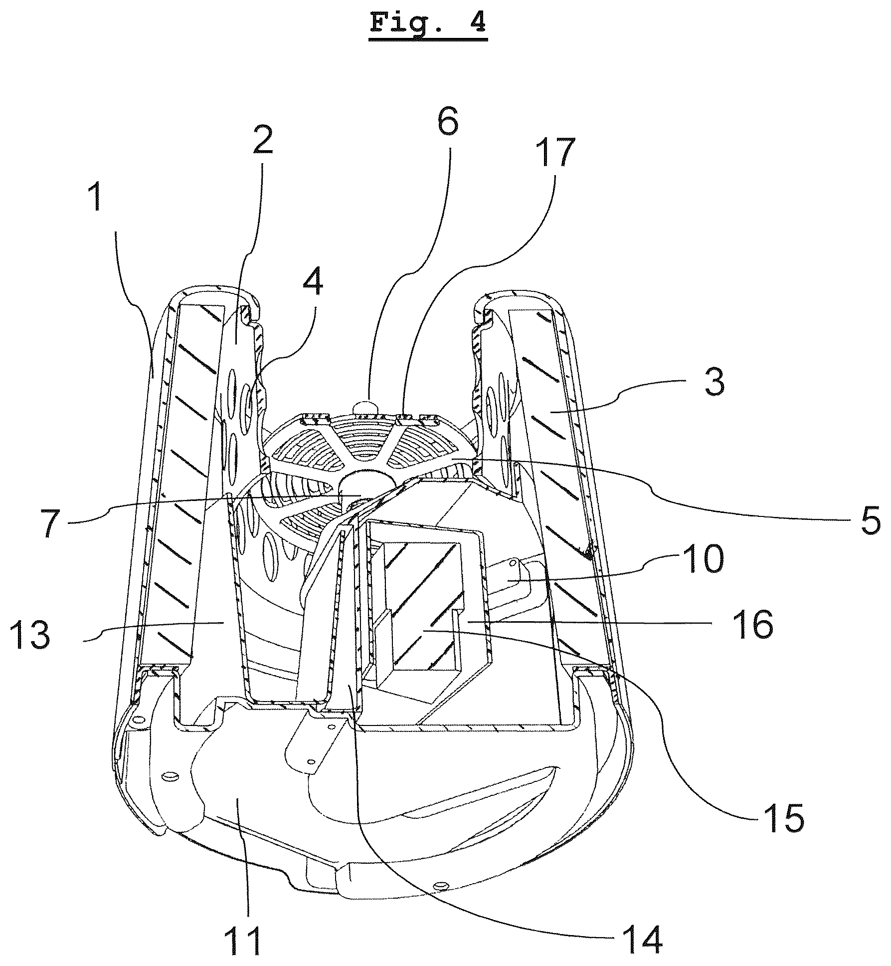 Patent US12492862 Figure 3 – Device for chilling or frosting glasses