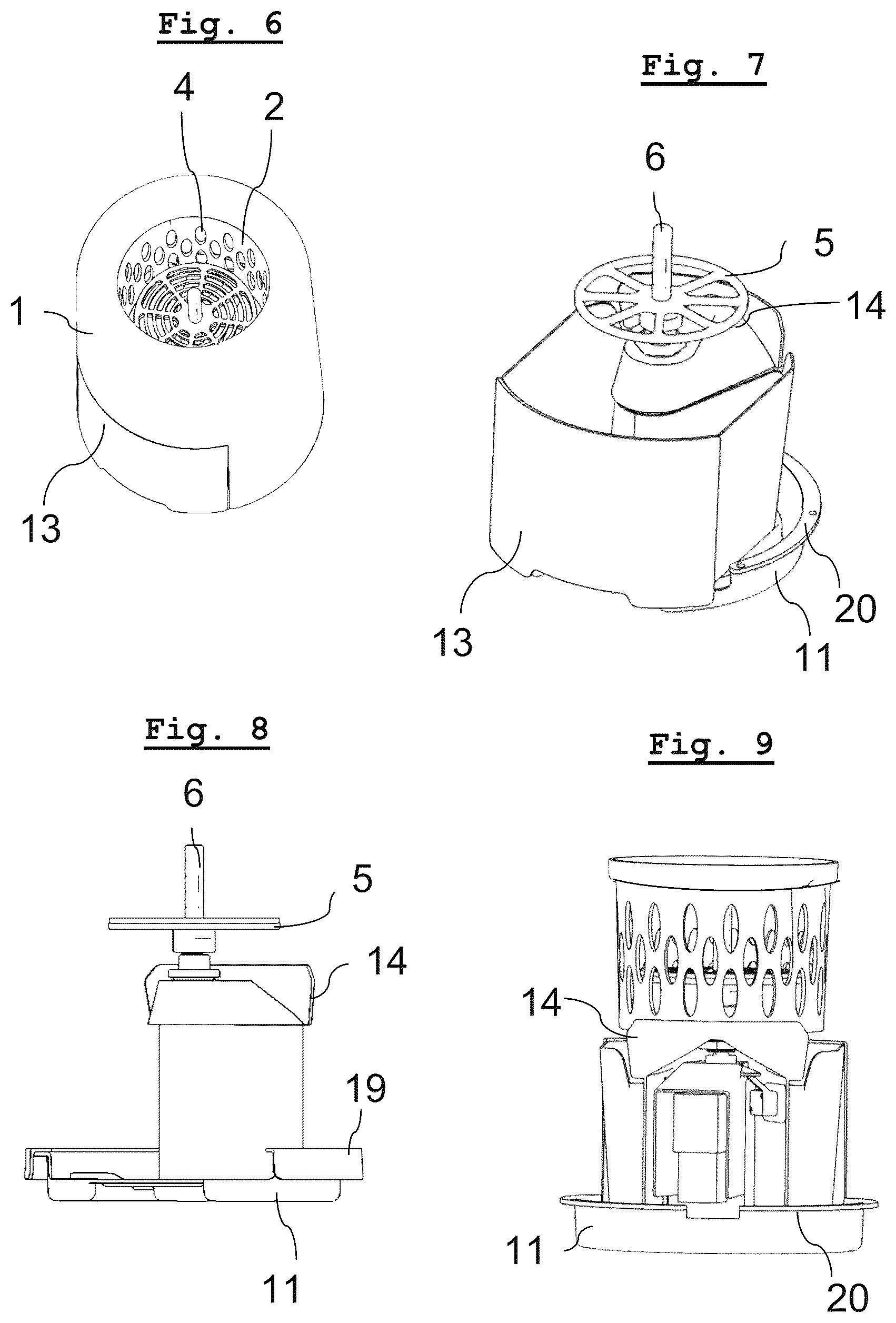 Patent US12492862 Figure 5 – Device for chilling or frosting glasses