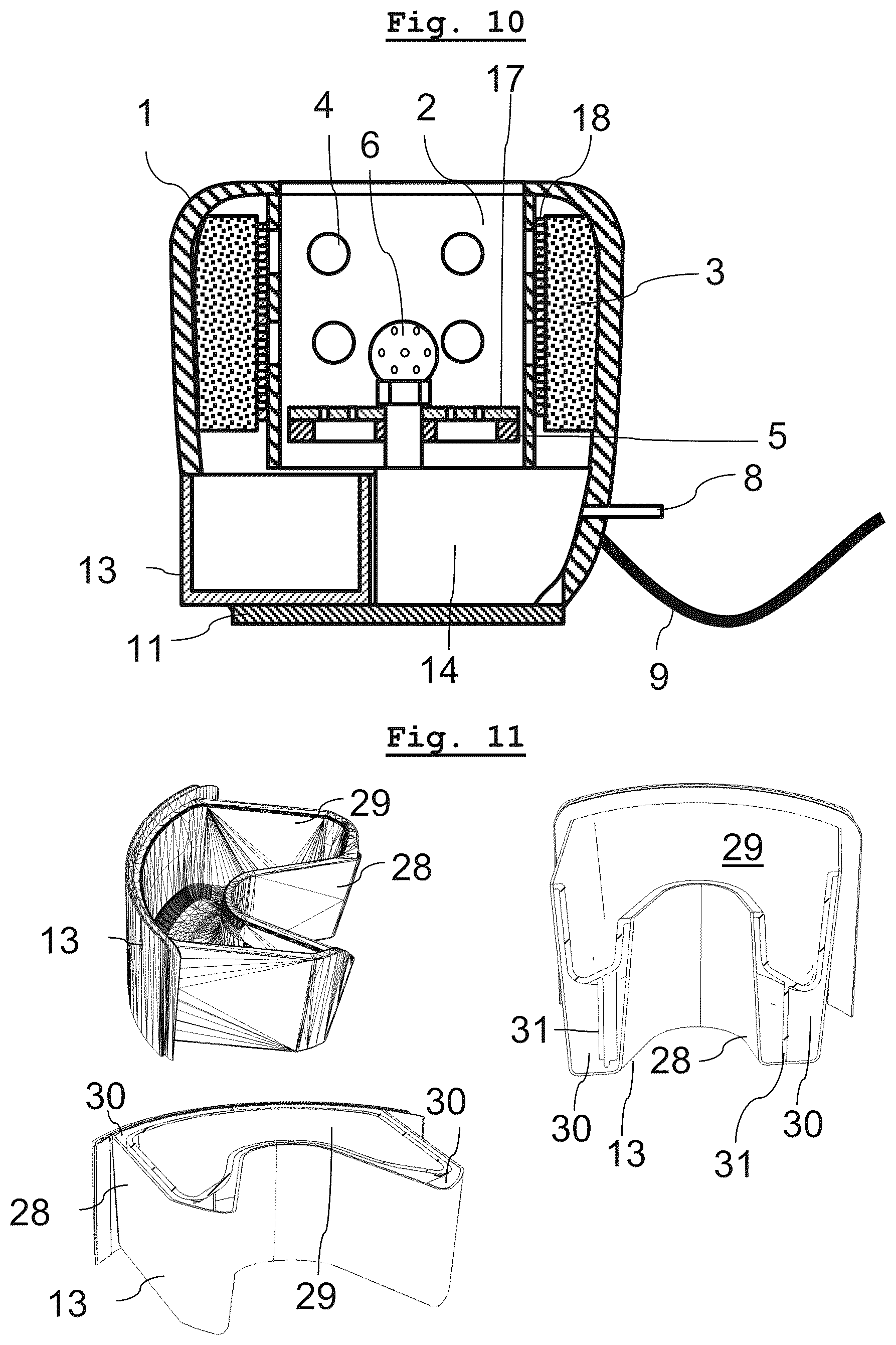 Patent US12492862 Figure 6 – Device for chilling or frosting glasses