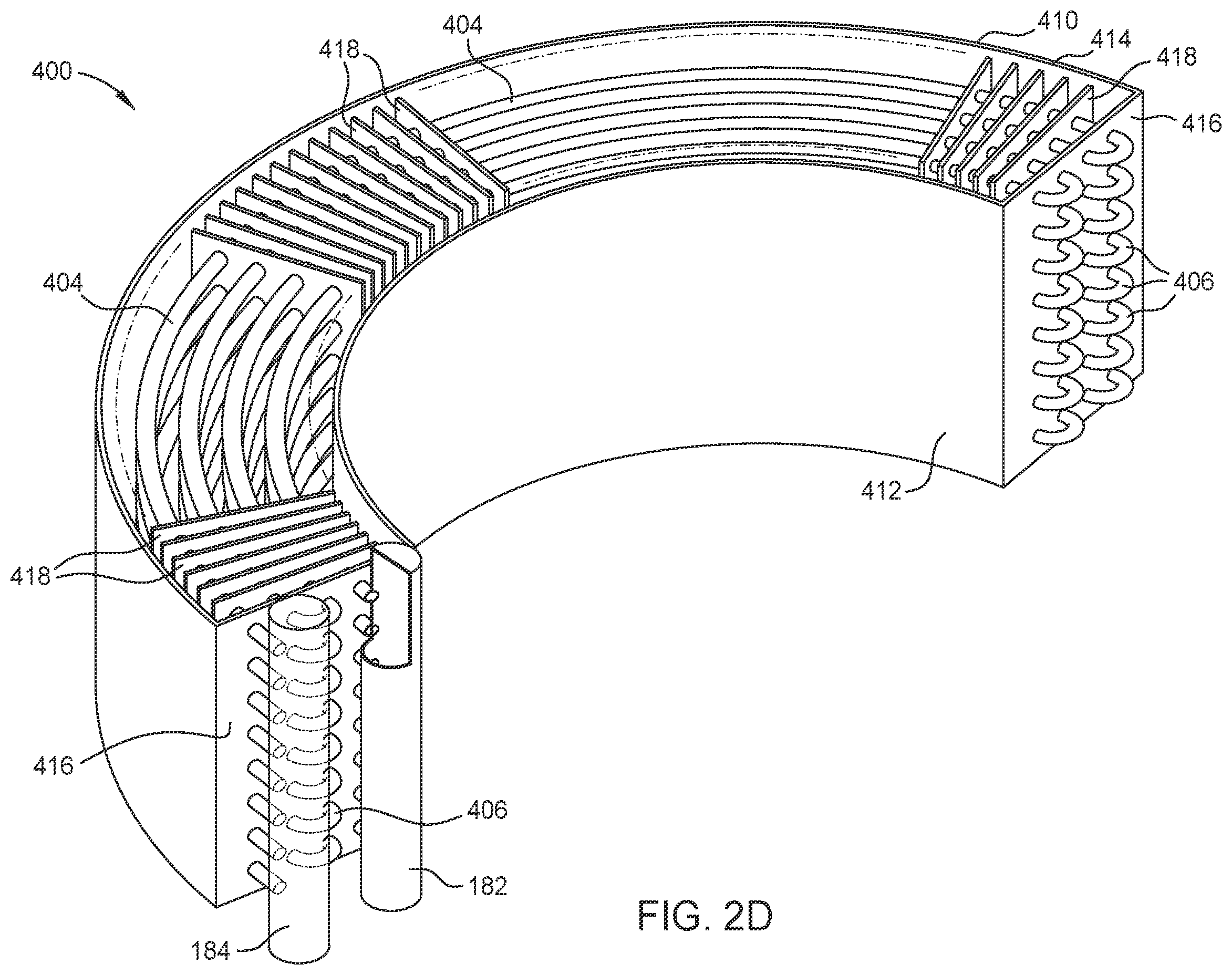 Patent US12492867 Figure 5 – Air shrouds with integrated heat exchanger