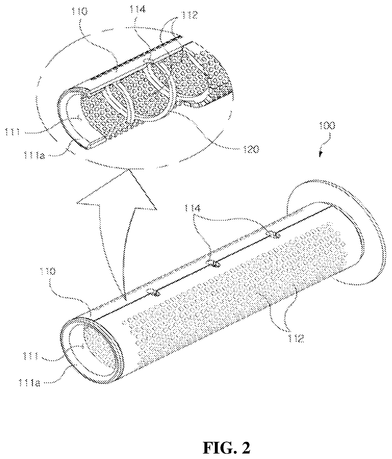 Patent US12492870 Figure 2 – Plate-type heat exchanger inline filter