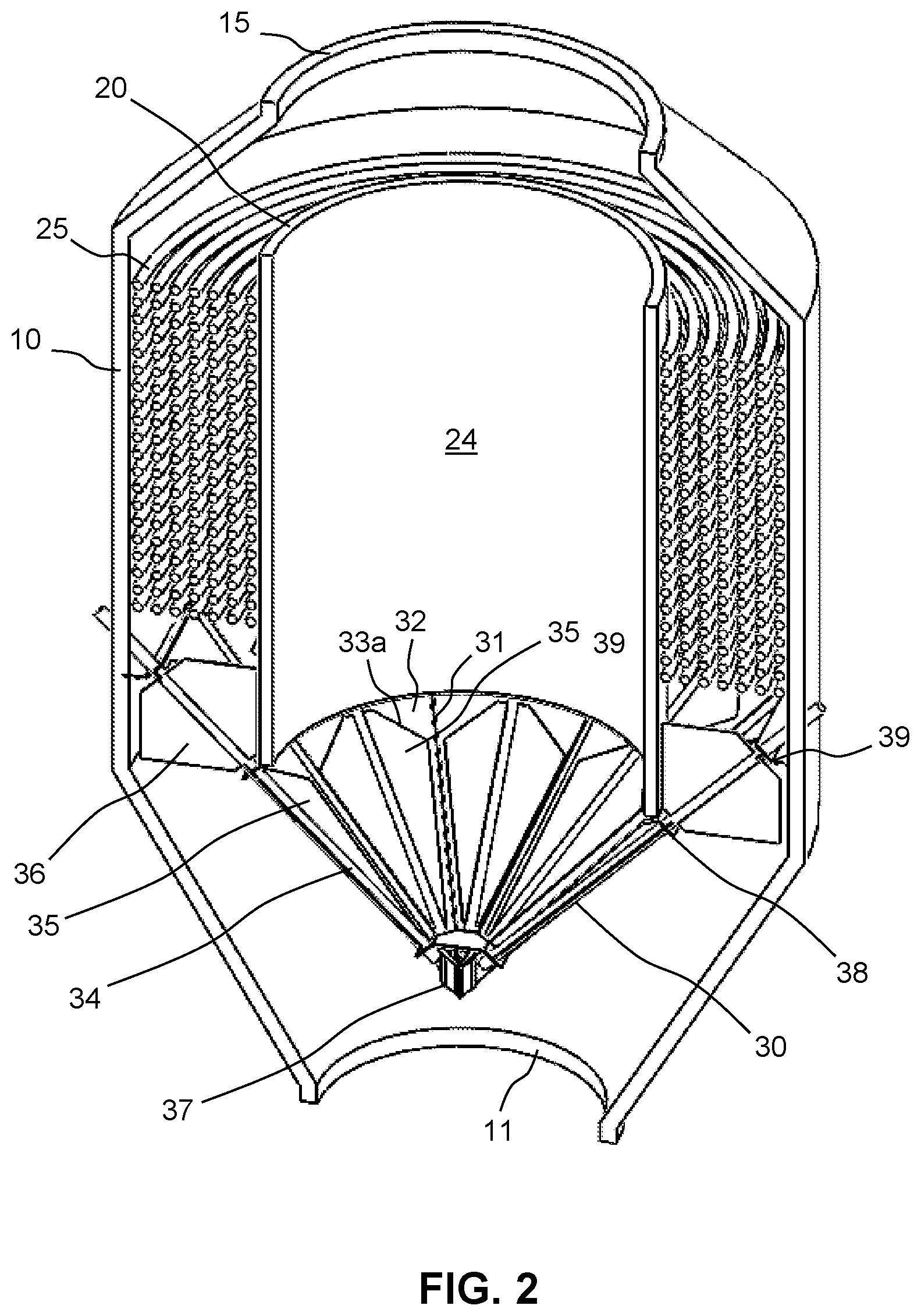 Patent US12492872 Figure 2 – Heat exchange unit