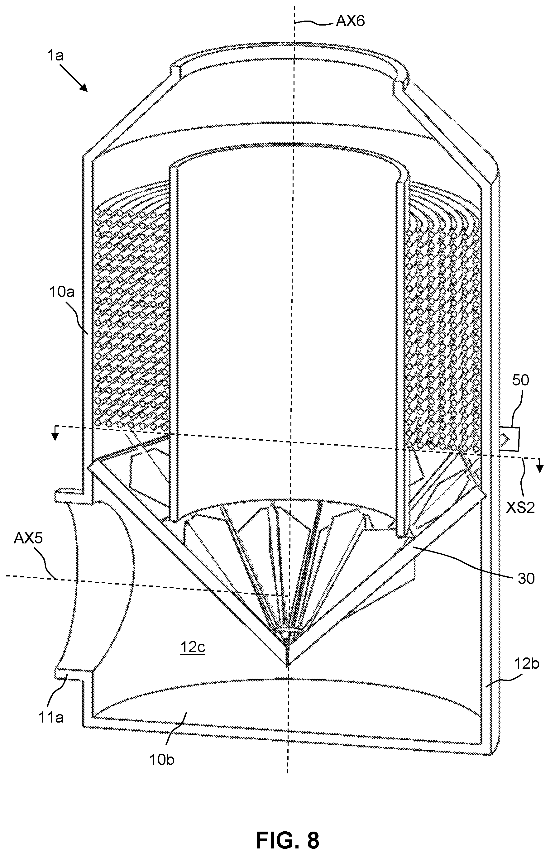 Patent US12492872 Figure 6 – Heat exchange unit