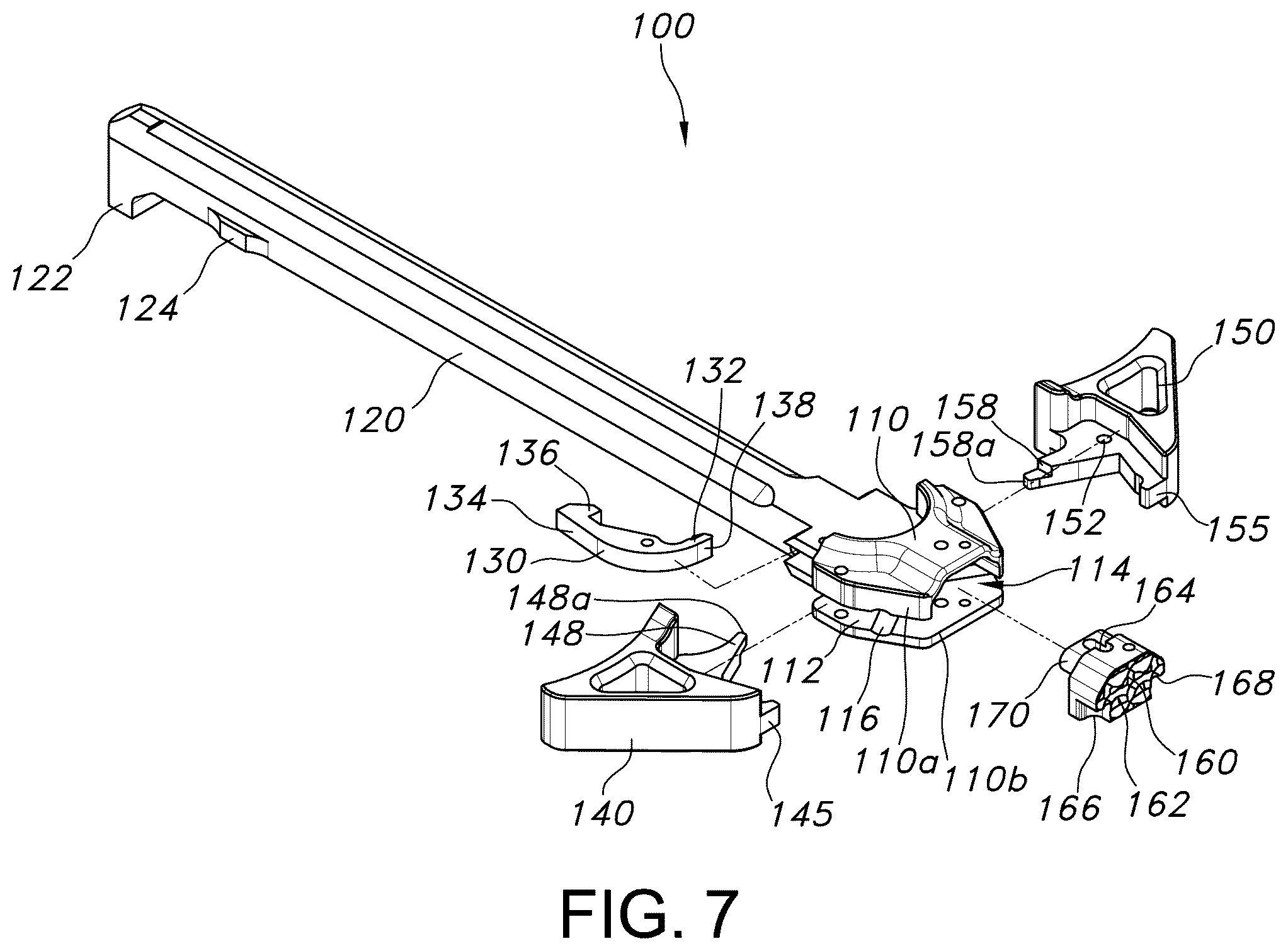 Patent US12492874 Figure 4 – Charging handle for a firearm