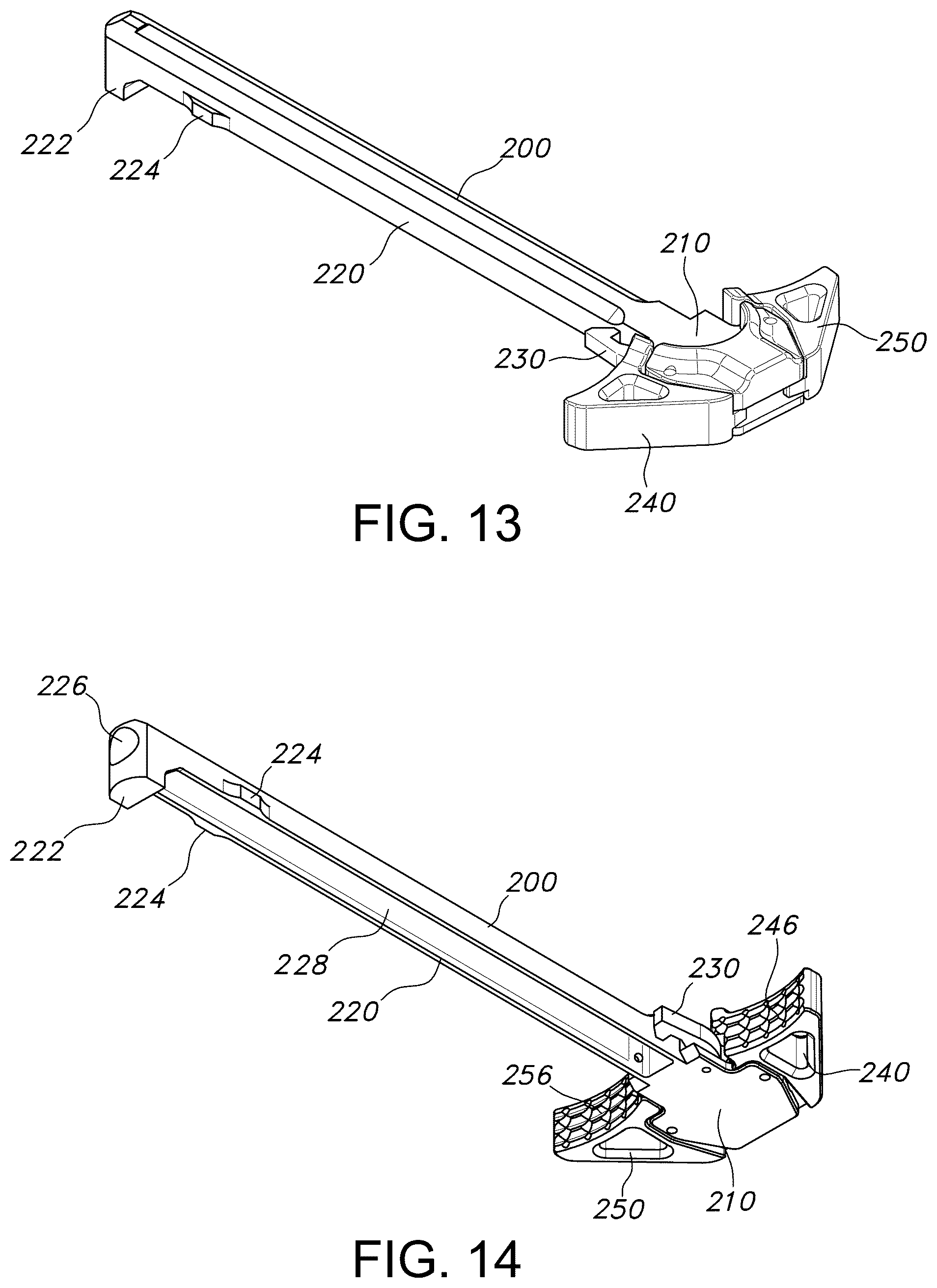 Patent US12492874 Figure 9 – Charging handle for a firearm
