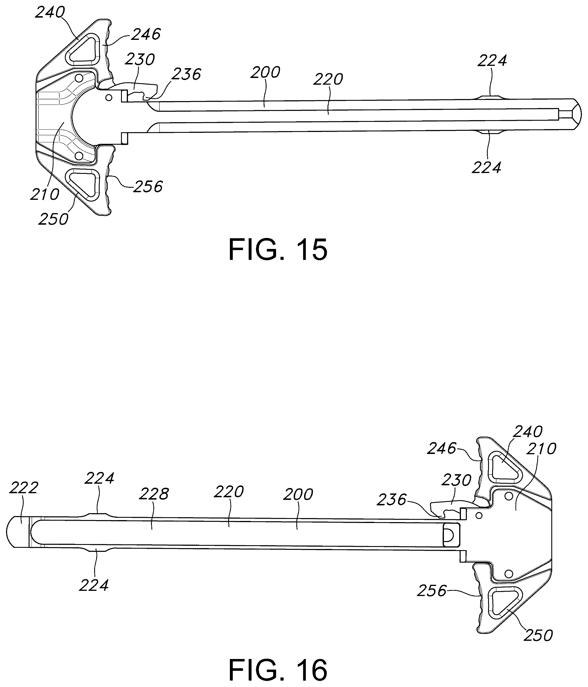 Patent US12492874 Figure 10 – Charging handle for a firearm