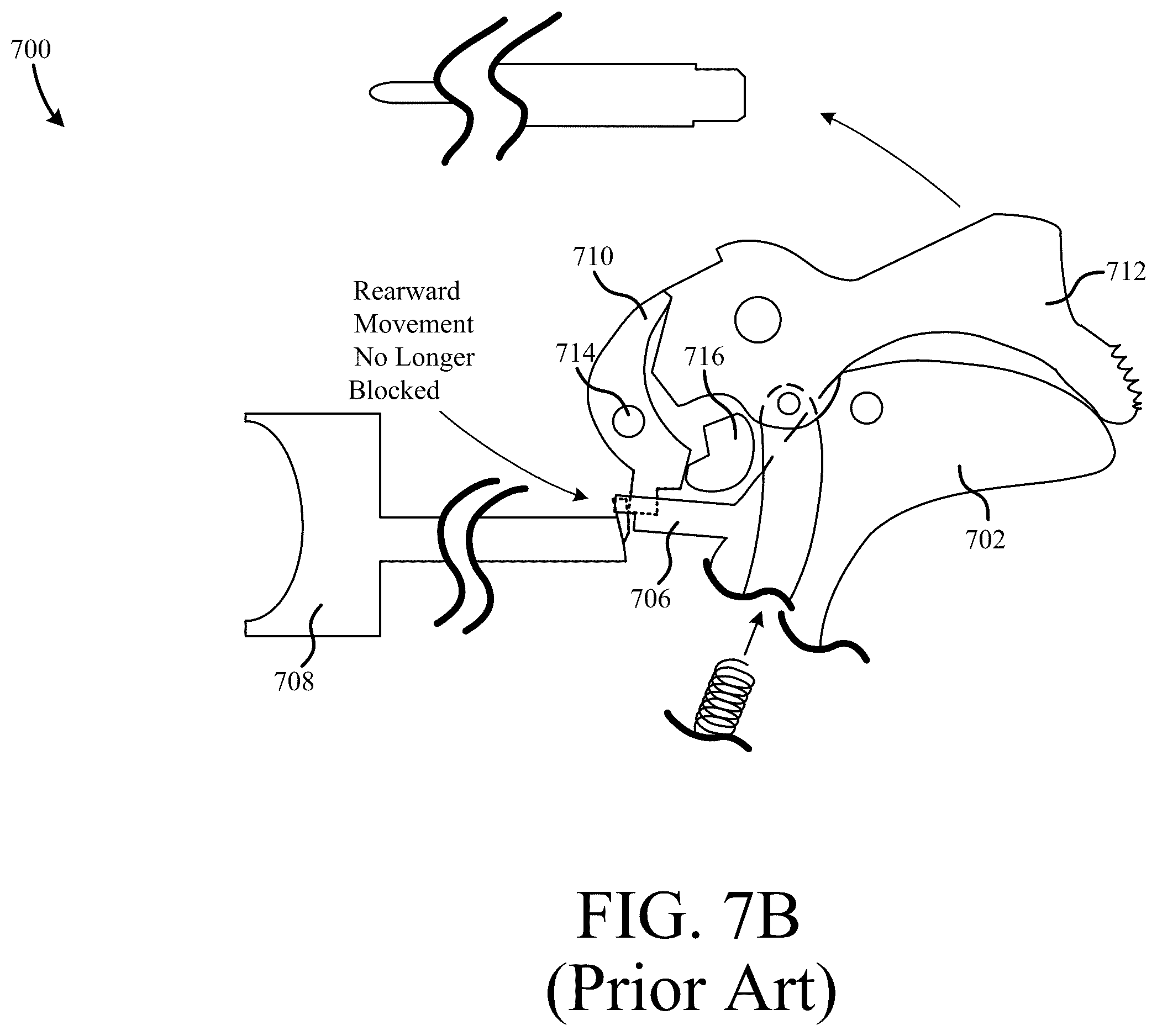 Patent US12492876 Figure 9 – Firearm safety feature