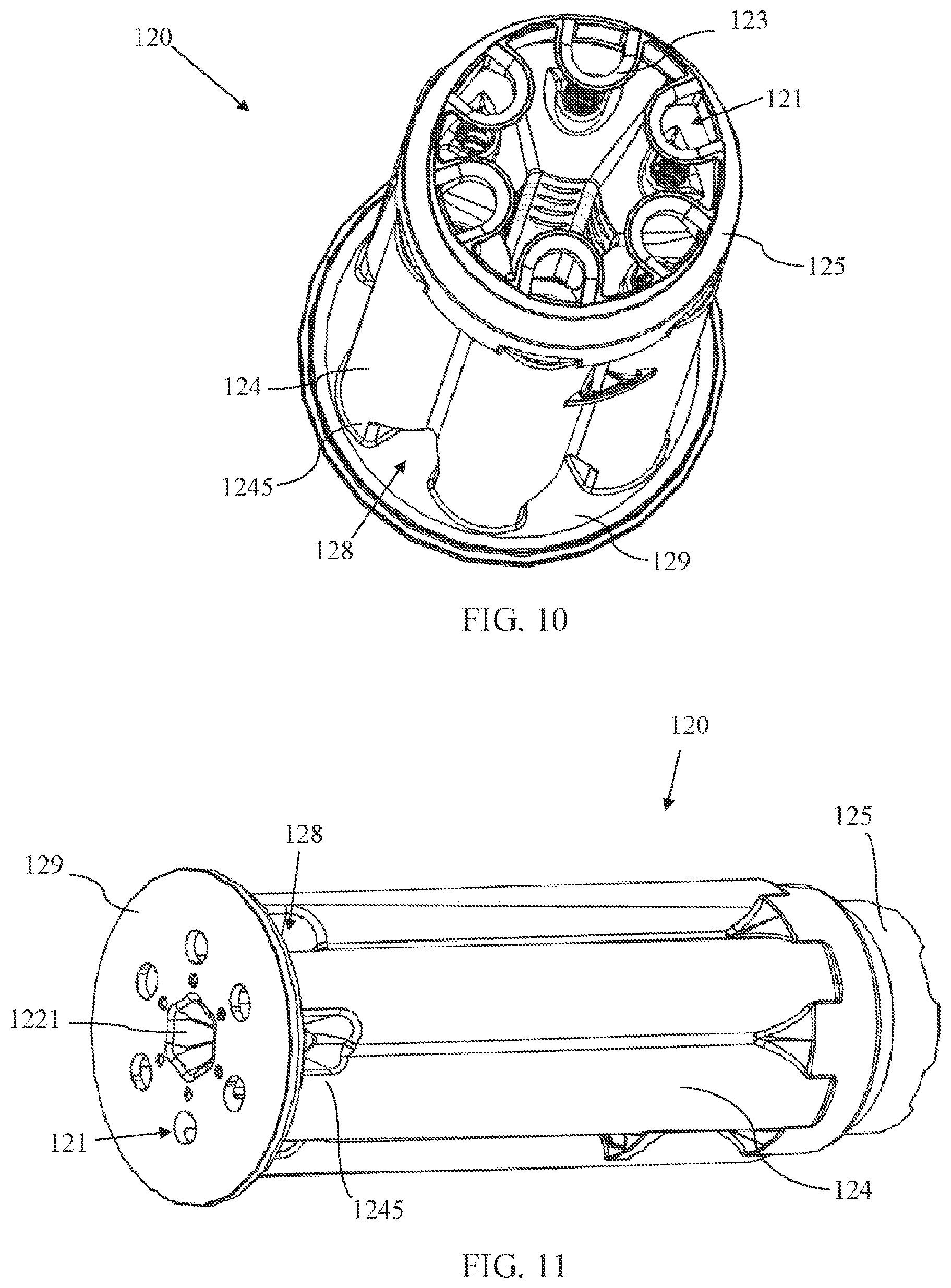 Patent US12492877 Figure 6 – Suppression device for rotary machine gun