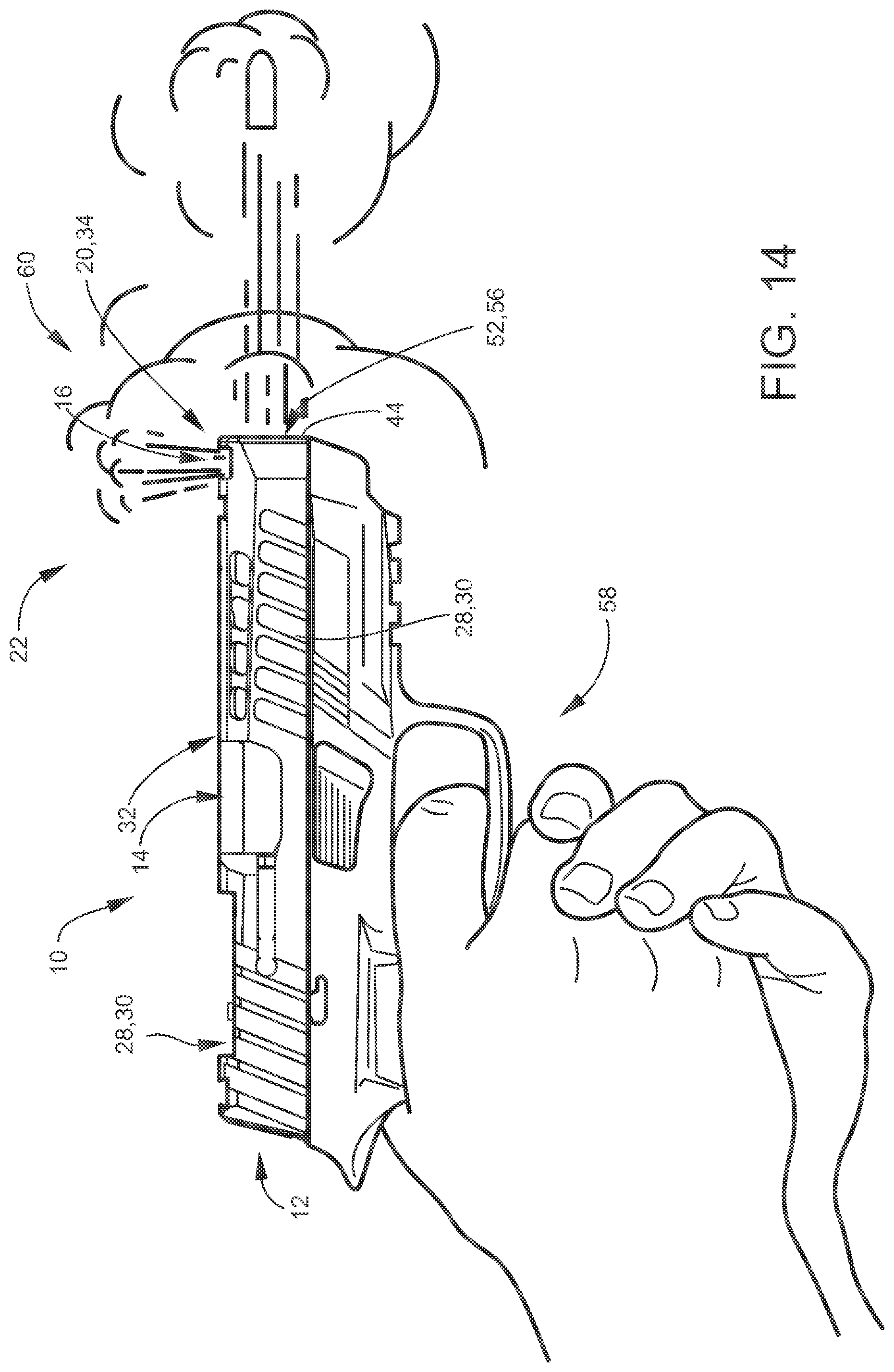 Patent US12492878 Figure 11 – Recessed expansion chamber in a gun slide configured for improving recoil mitigation in firearms