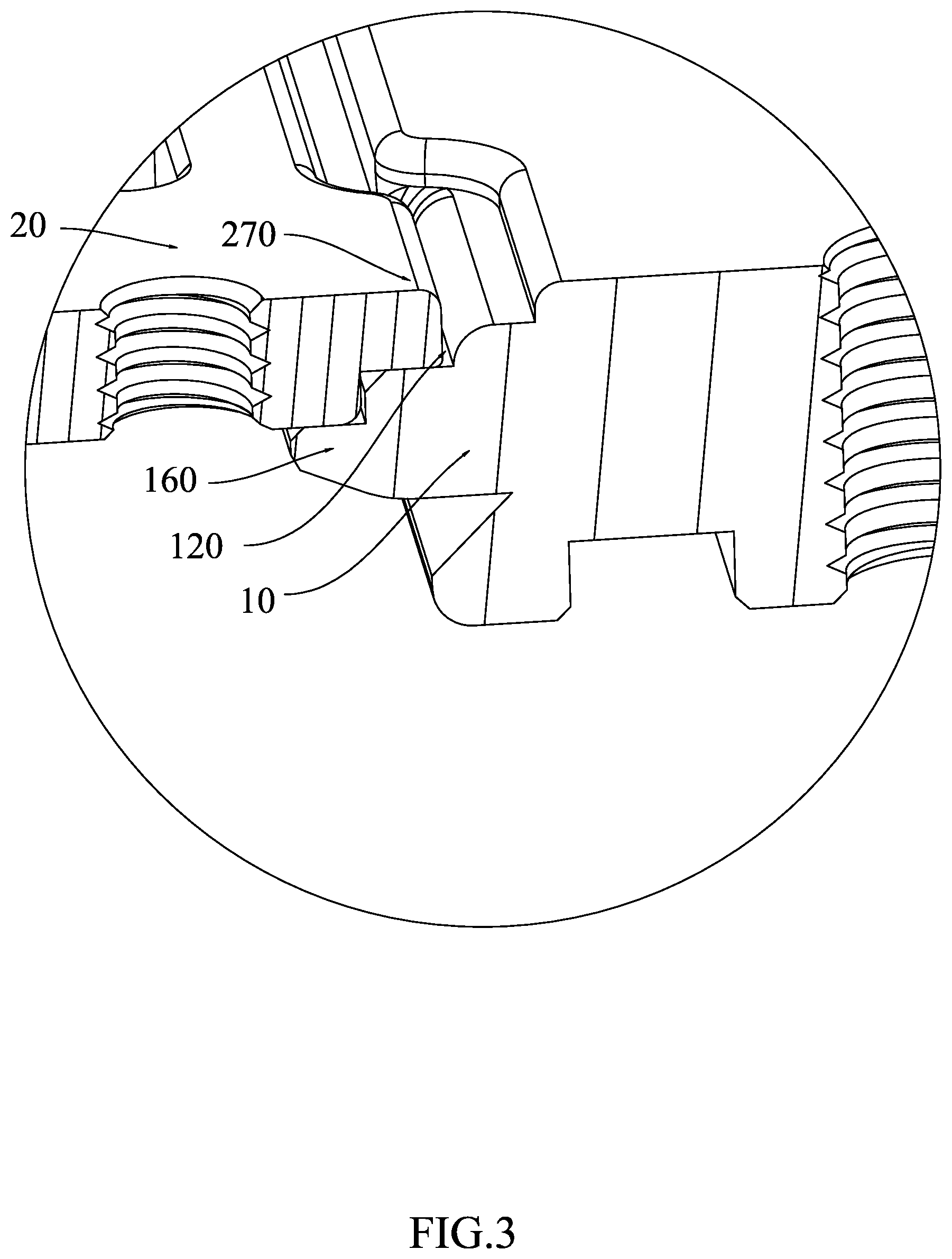 Patent US12492879 Figure 3 – Foldable support bench