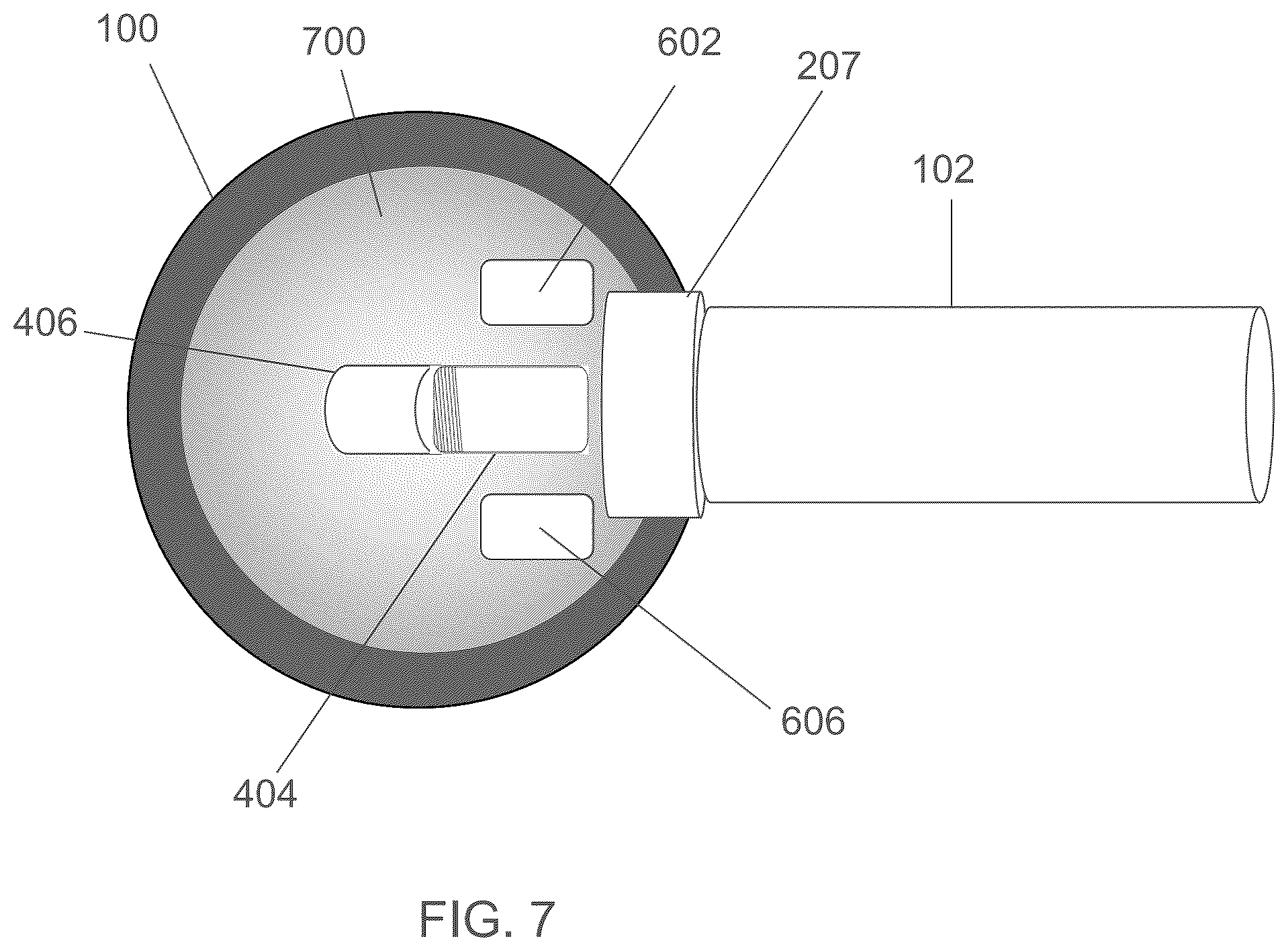 Patent US12492882 Figure 7 – Butt stock for firearm stabilization