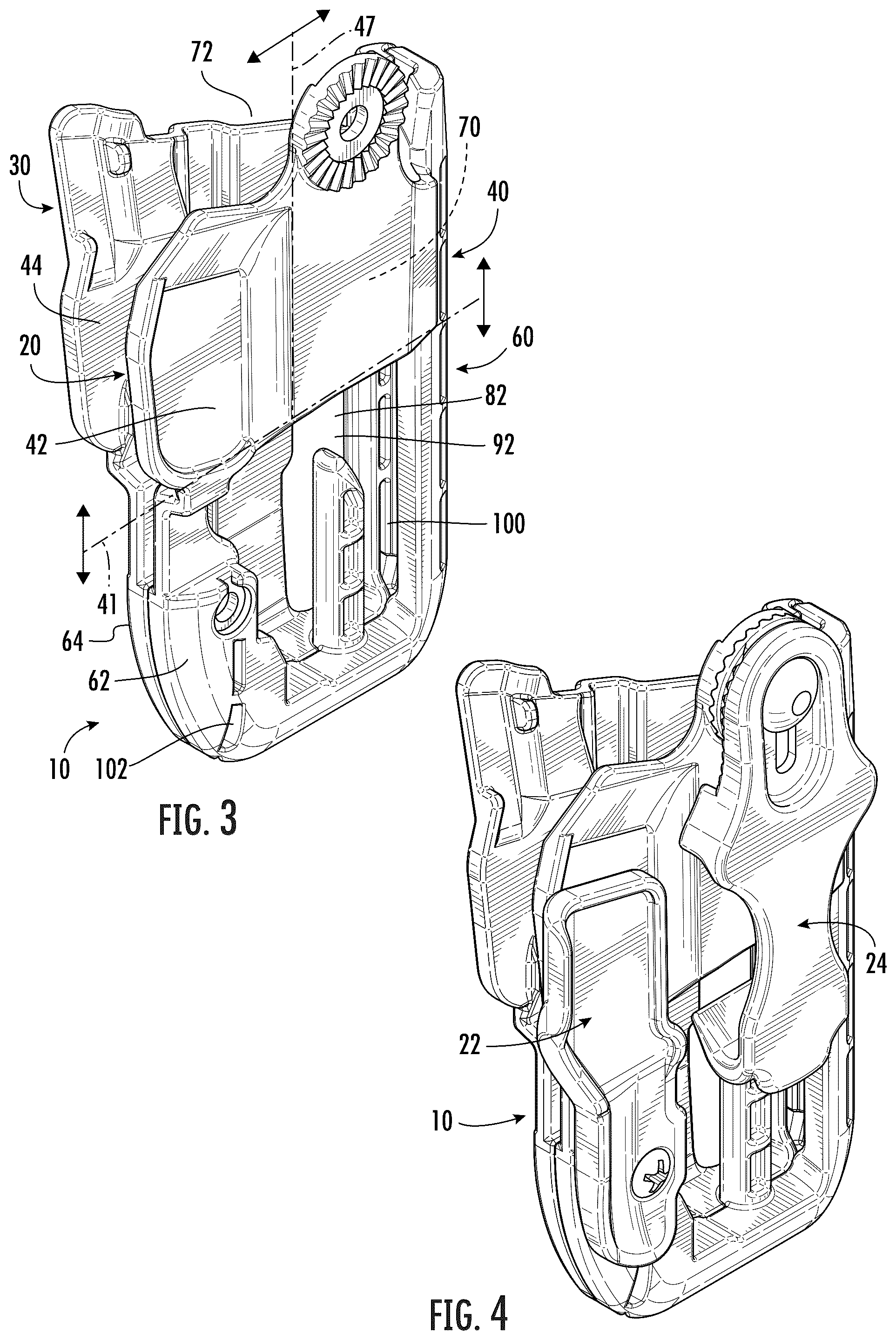 Patent US12492883 Figure 2 – Holster