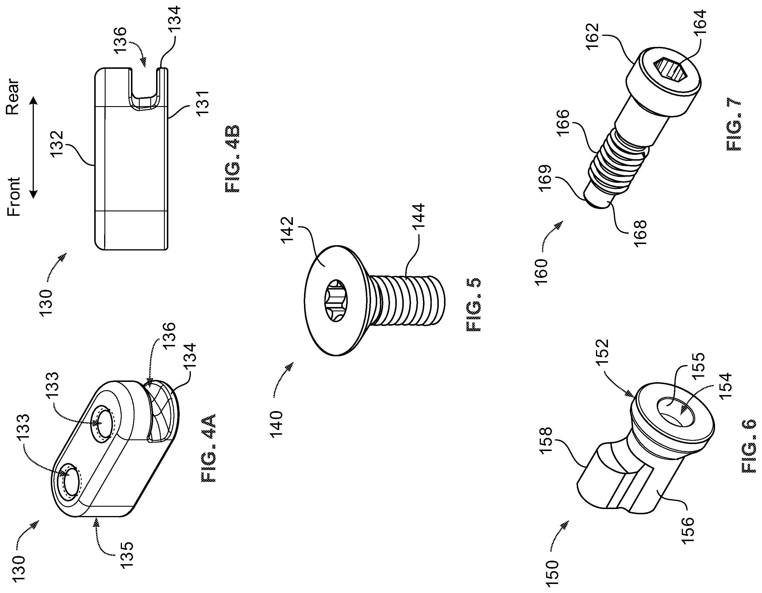 Patent US12492884 Figure 4 – Accessory mount system