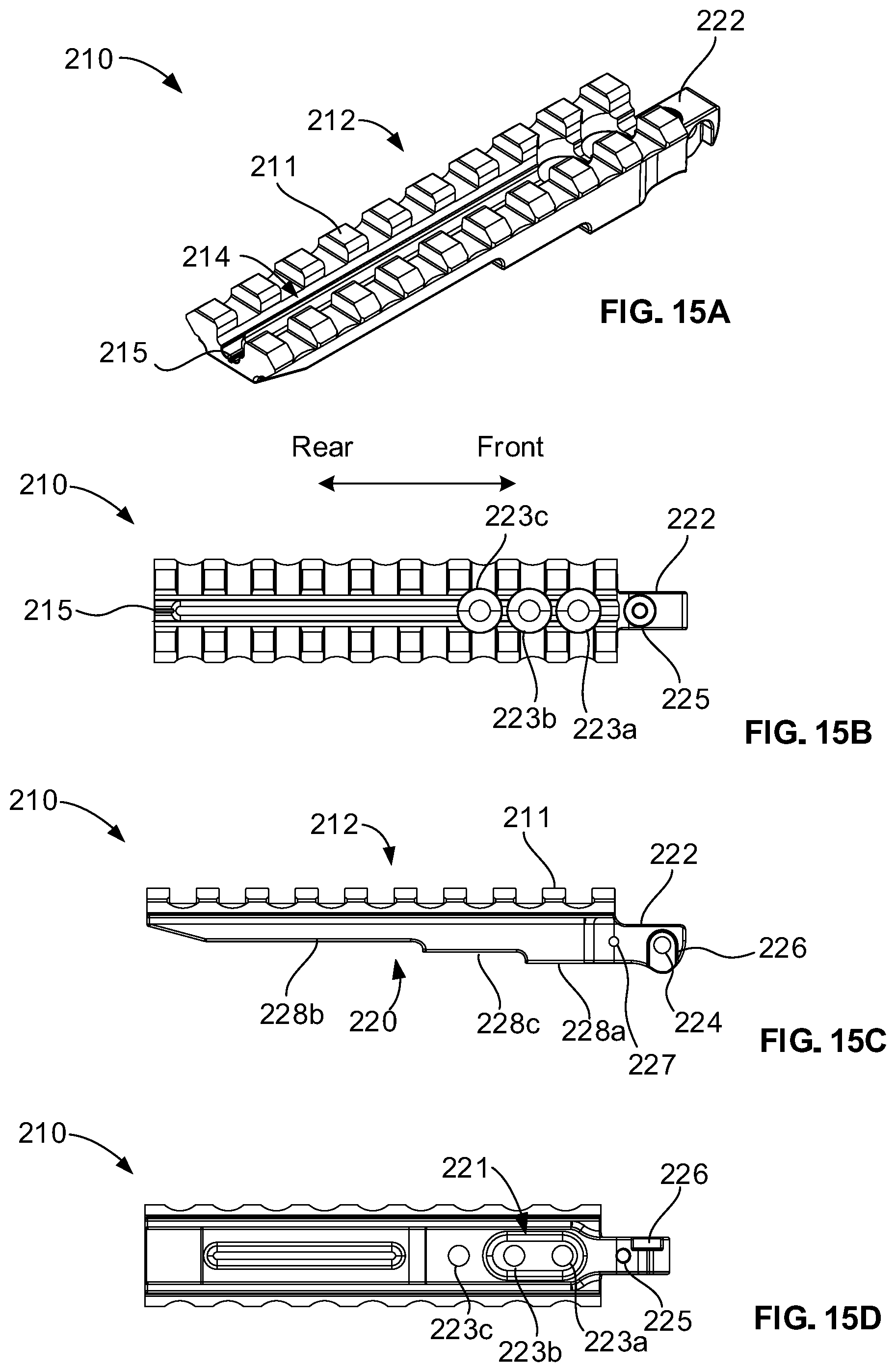 Patent US12492884 Figure 8 – Accessory mount system