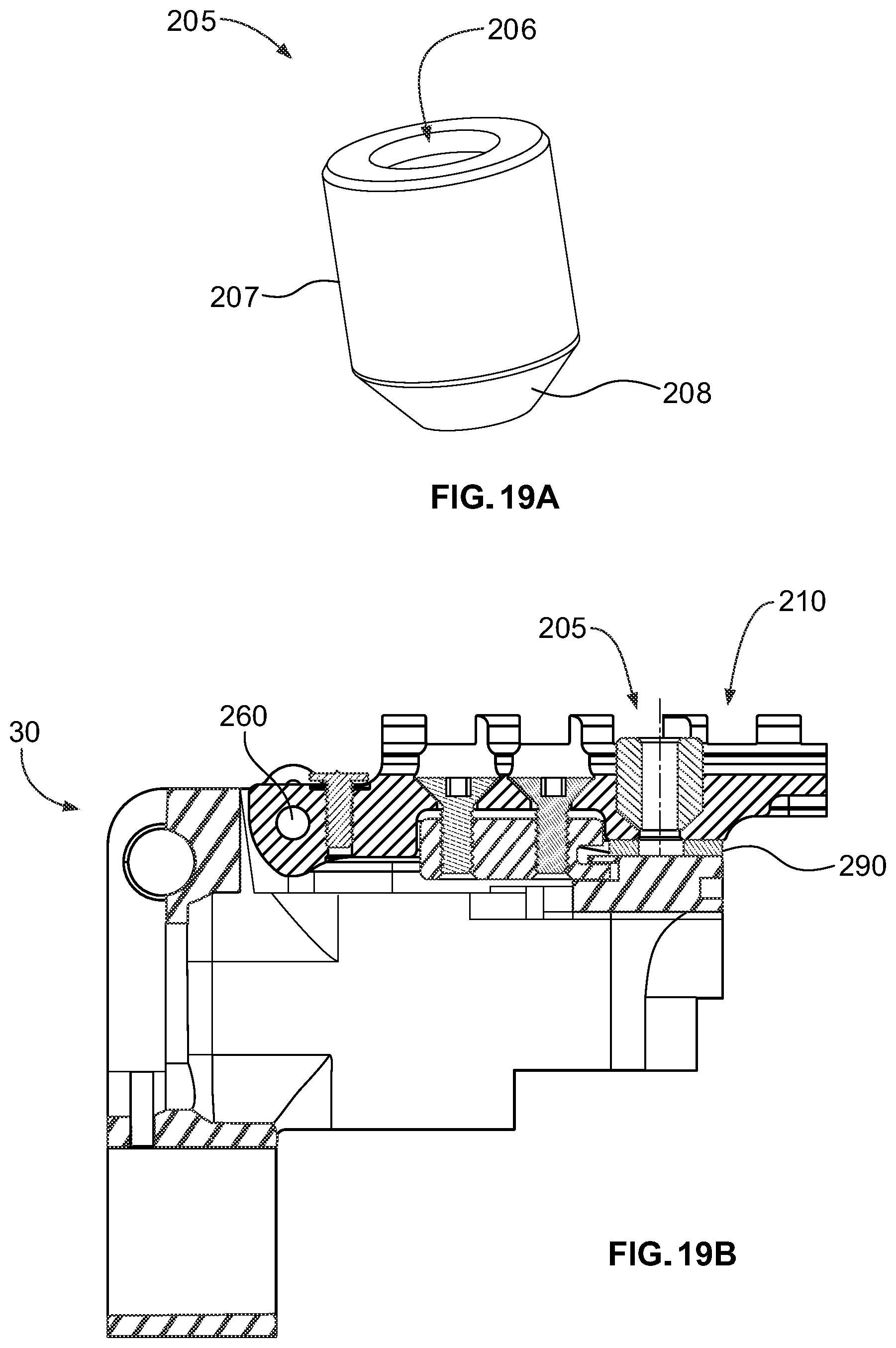 Patent US12492884 Figure 10 – Accessory mount system