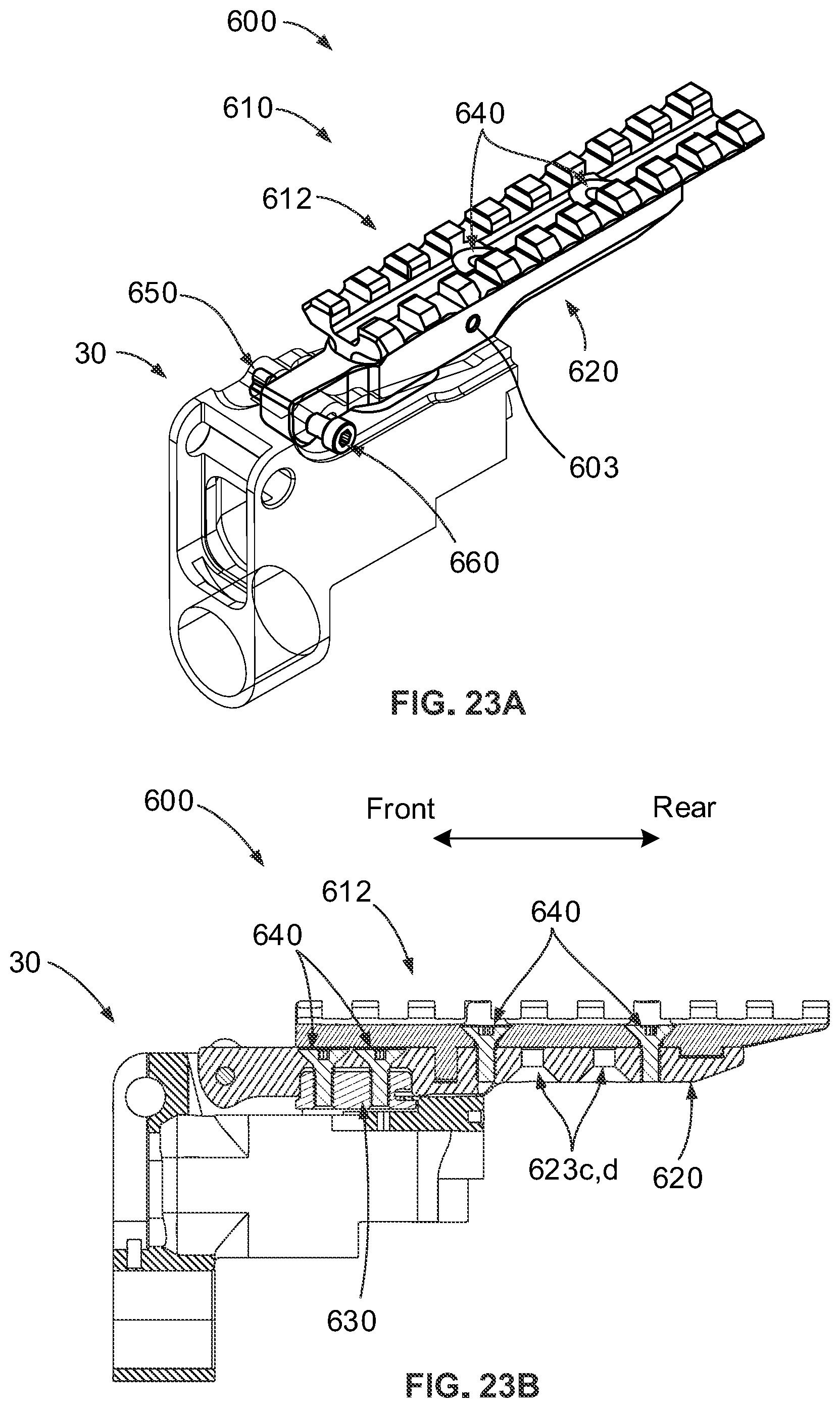 Patent US12492884 Figure 12 – Accessory mount system