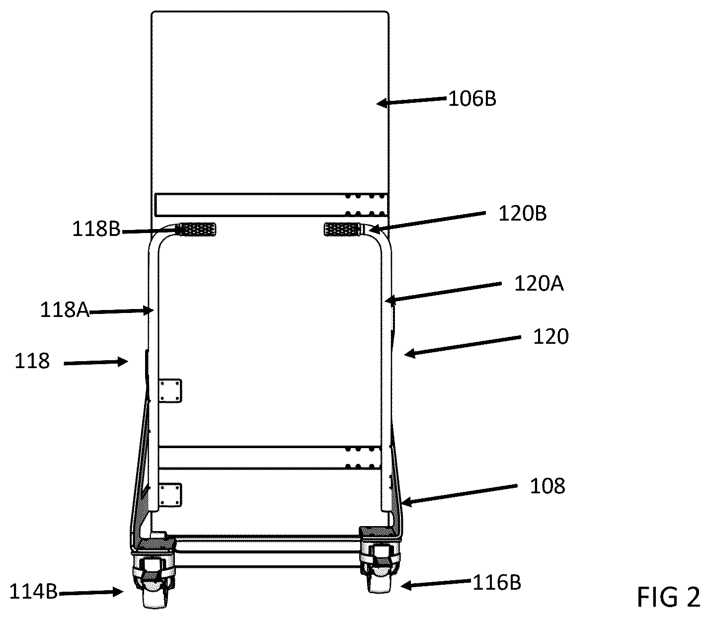 Patent US12492885 Figure 2 – Systems and methods for providing a mobile expandable ballistic barrier apparatus