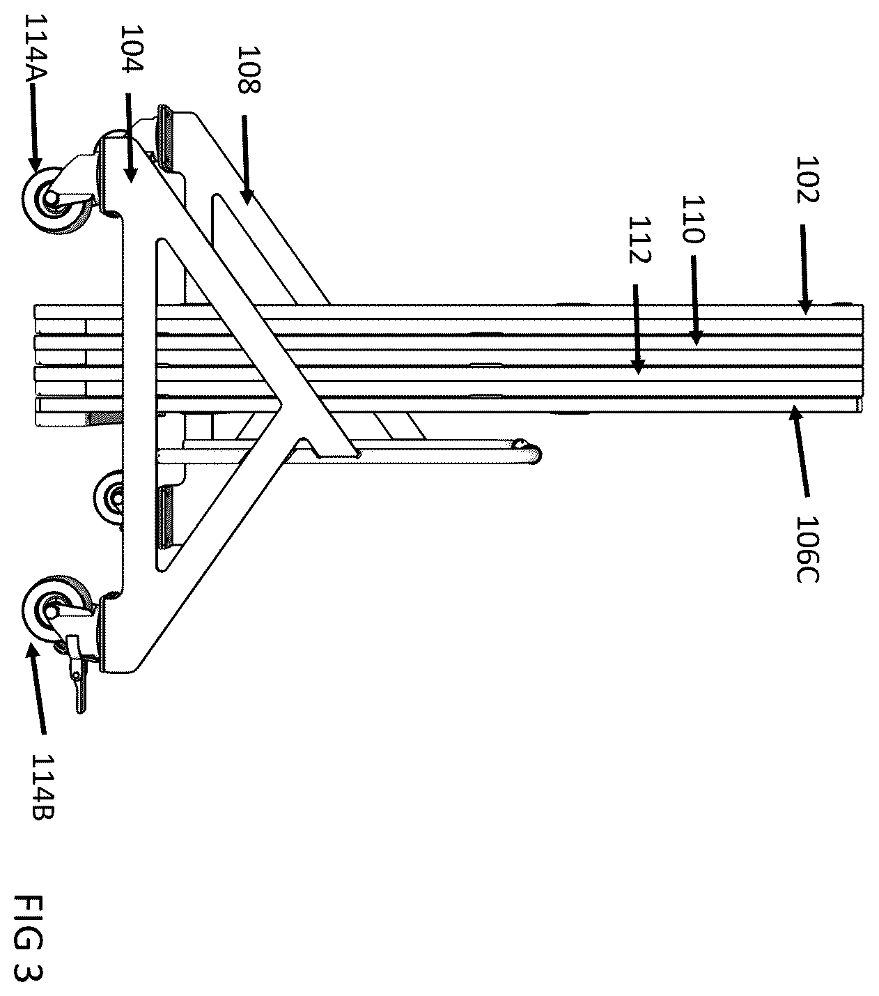 Patent US12492885 Figure 3 – Systems and methods for providing a mobile expandable ballistic barrier apparatus