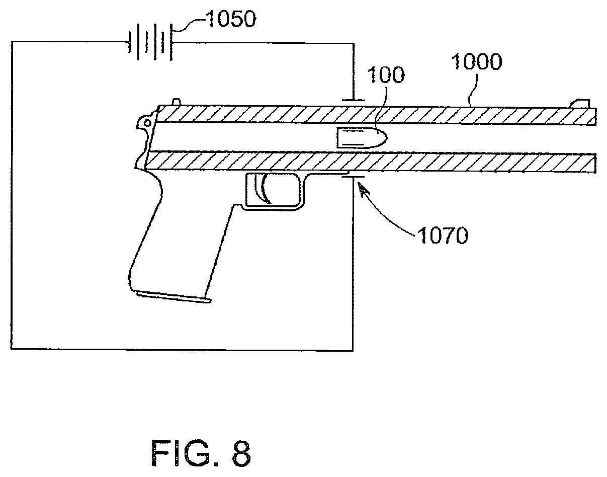 Patent US12492886 Figure 11 – Non-lethal projectile construction and launcher