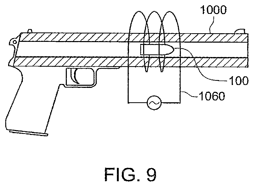 Patent US12492886 Figure 12 – Non-lethal projectile construction and launcher