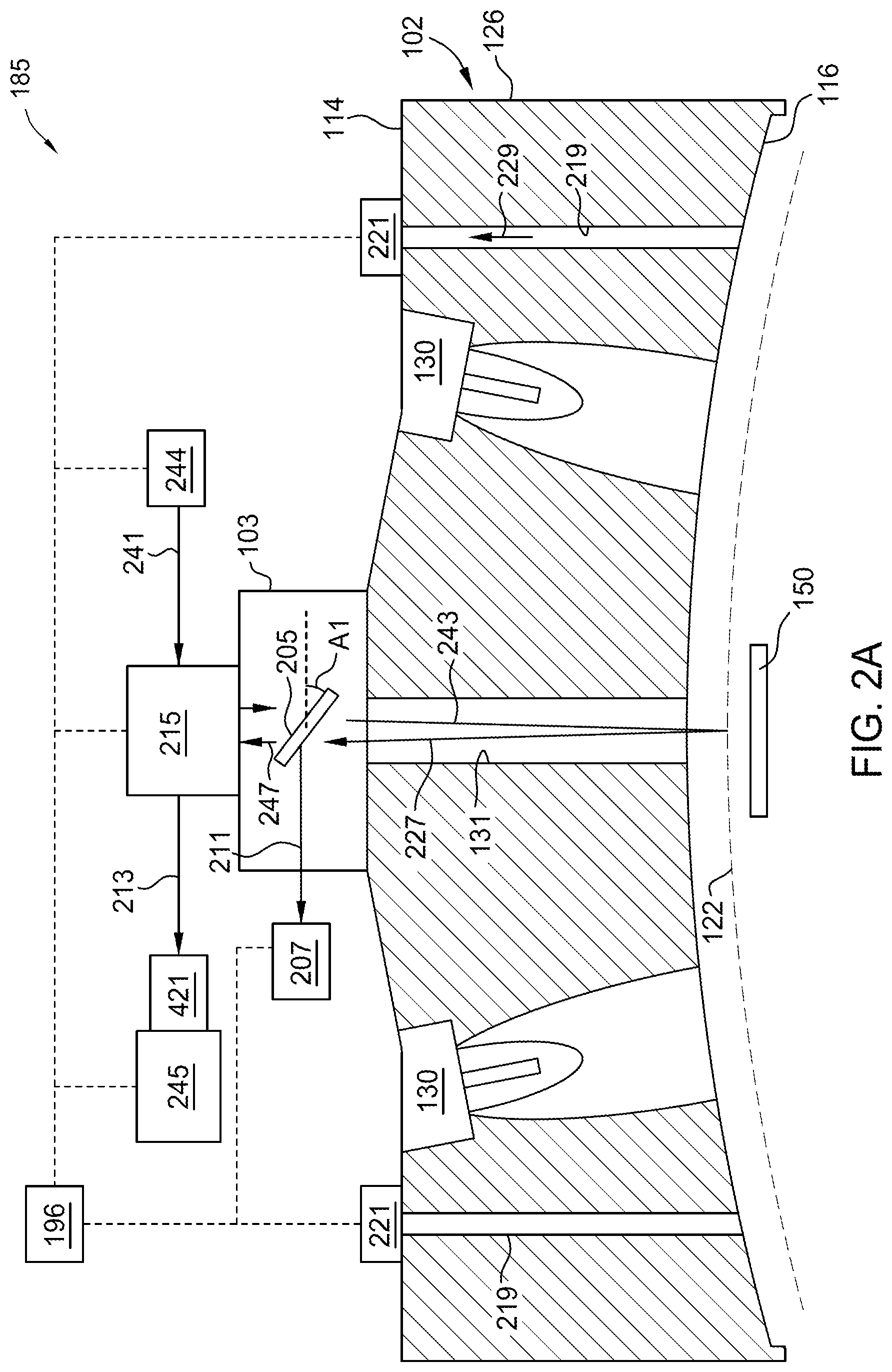 Patent US12492890 Figure 2 – In-situ reflectometry for real-time process control