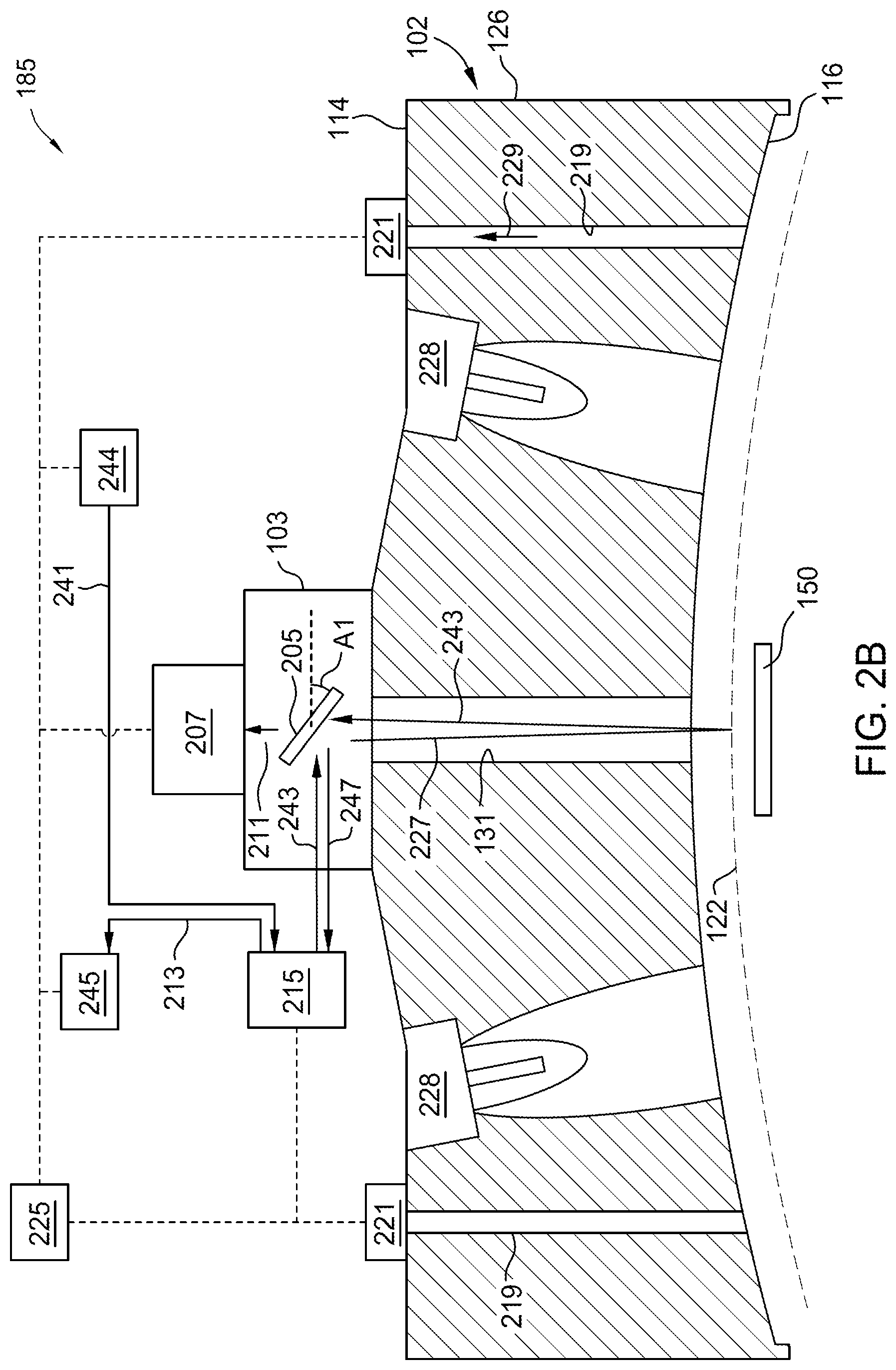 Patent US12492890 Figure 3 – In-situ reflectometry for real-time process control