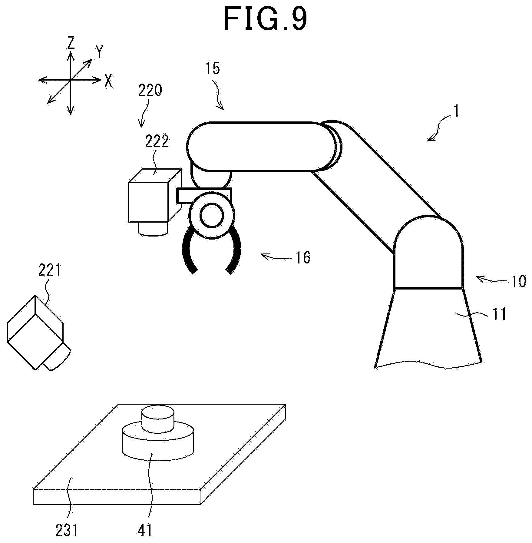 Patent US12492892 Figure 7 – Three-dimensional measurement system