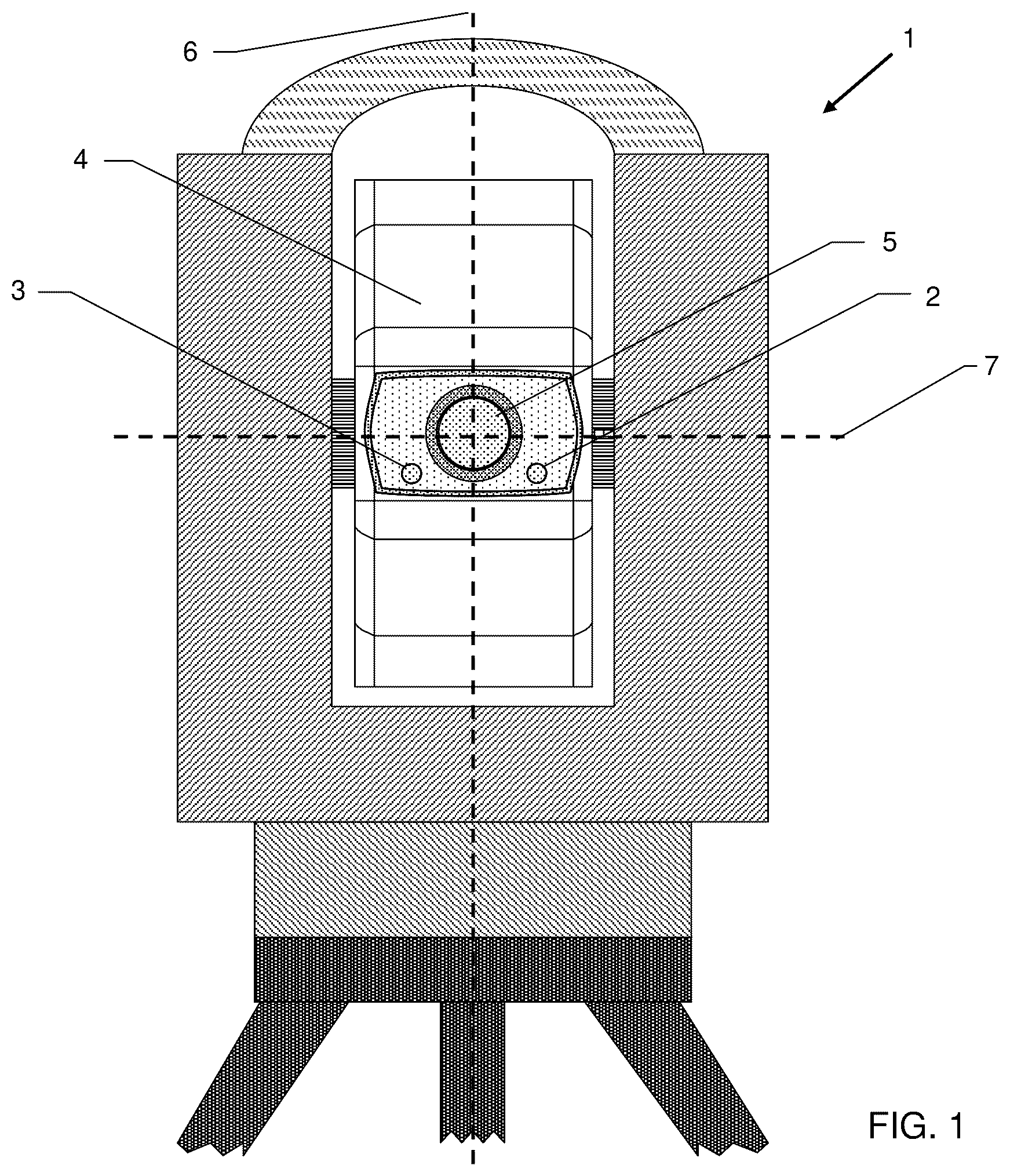Patent US12492894 Figure 1 – Laser scanner with stereo camera vision for improved selective feature scanning