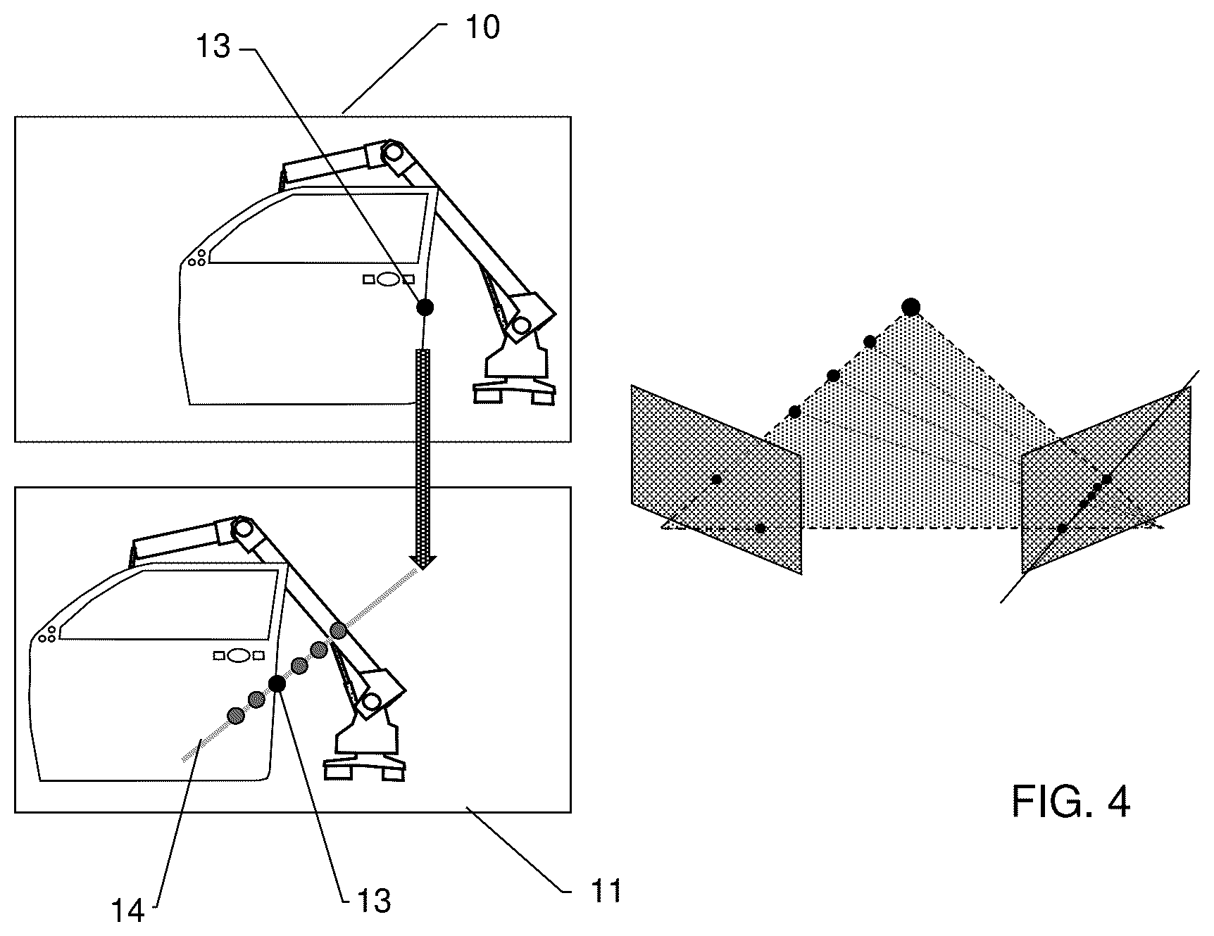 Patent US12492894 Figure 3 – Laser scanner with stereo camera vision for improved selective feature scanning