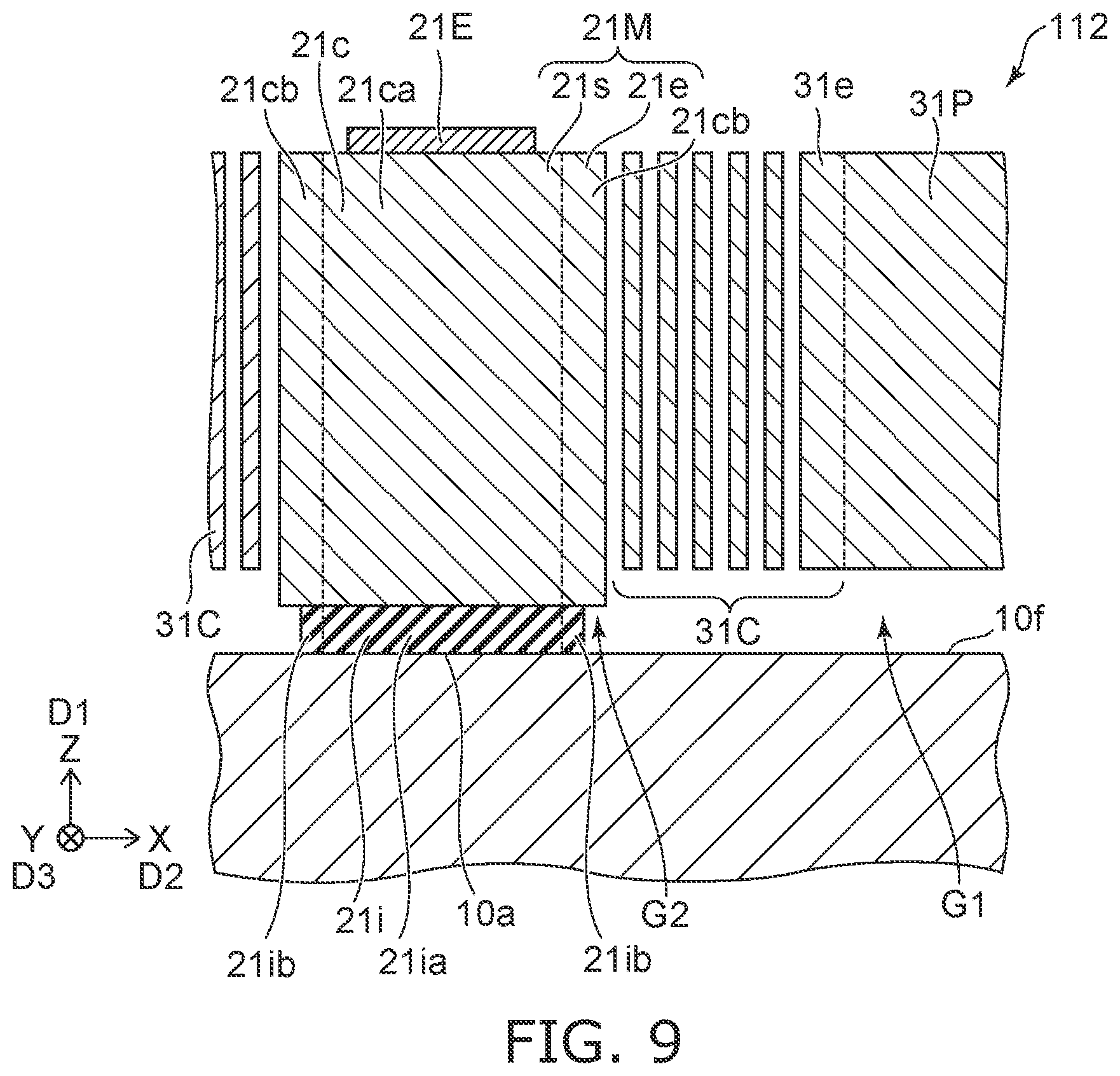 Patent US12492898 Figure 7 – Sensor and electronic device