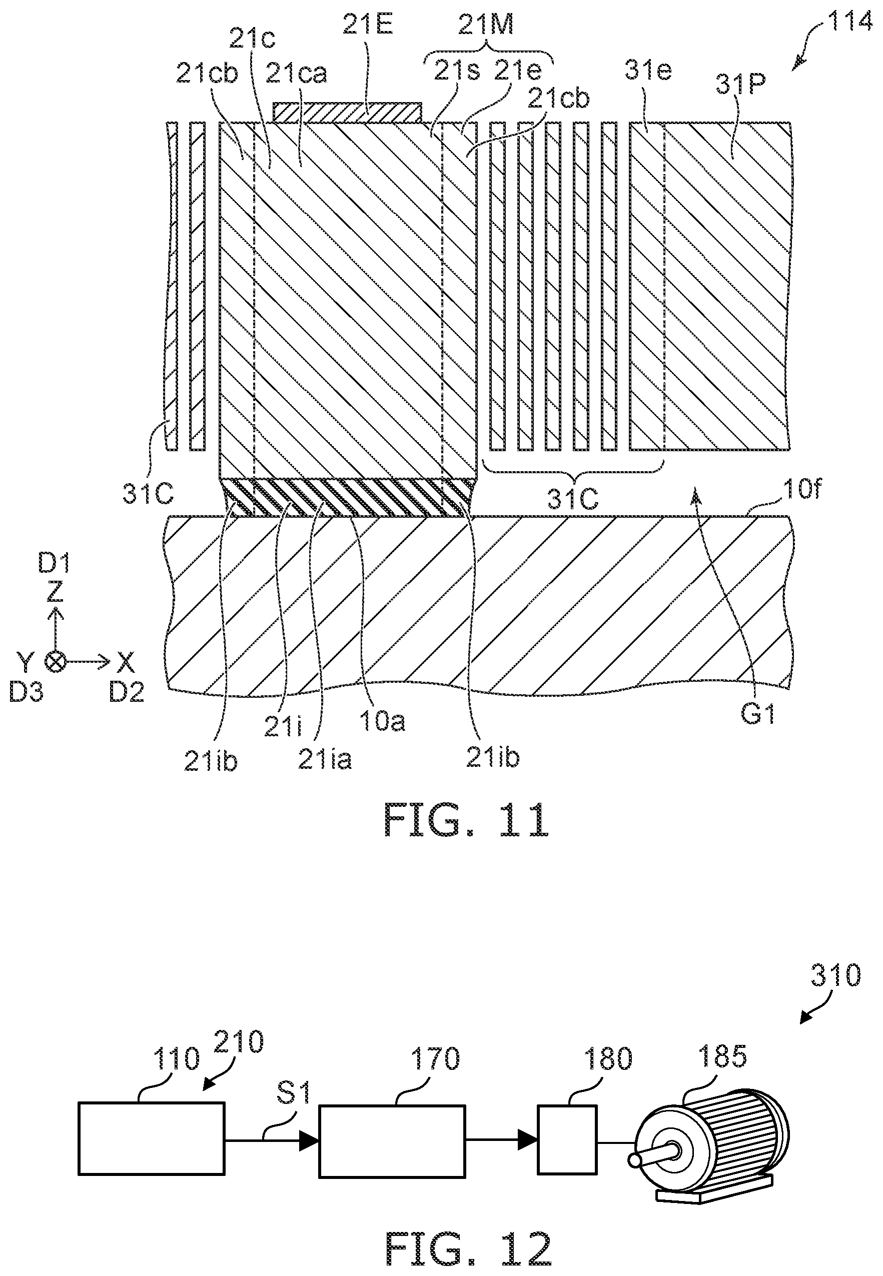 Patent US12492898 Figure 9 – Sensor and electronic device