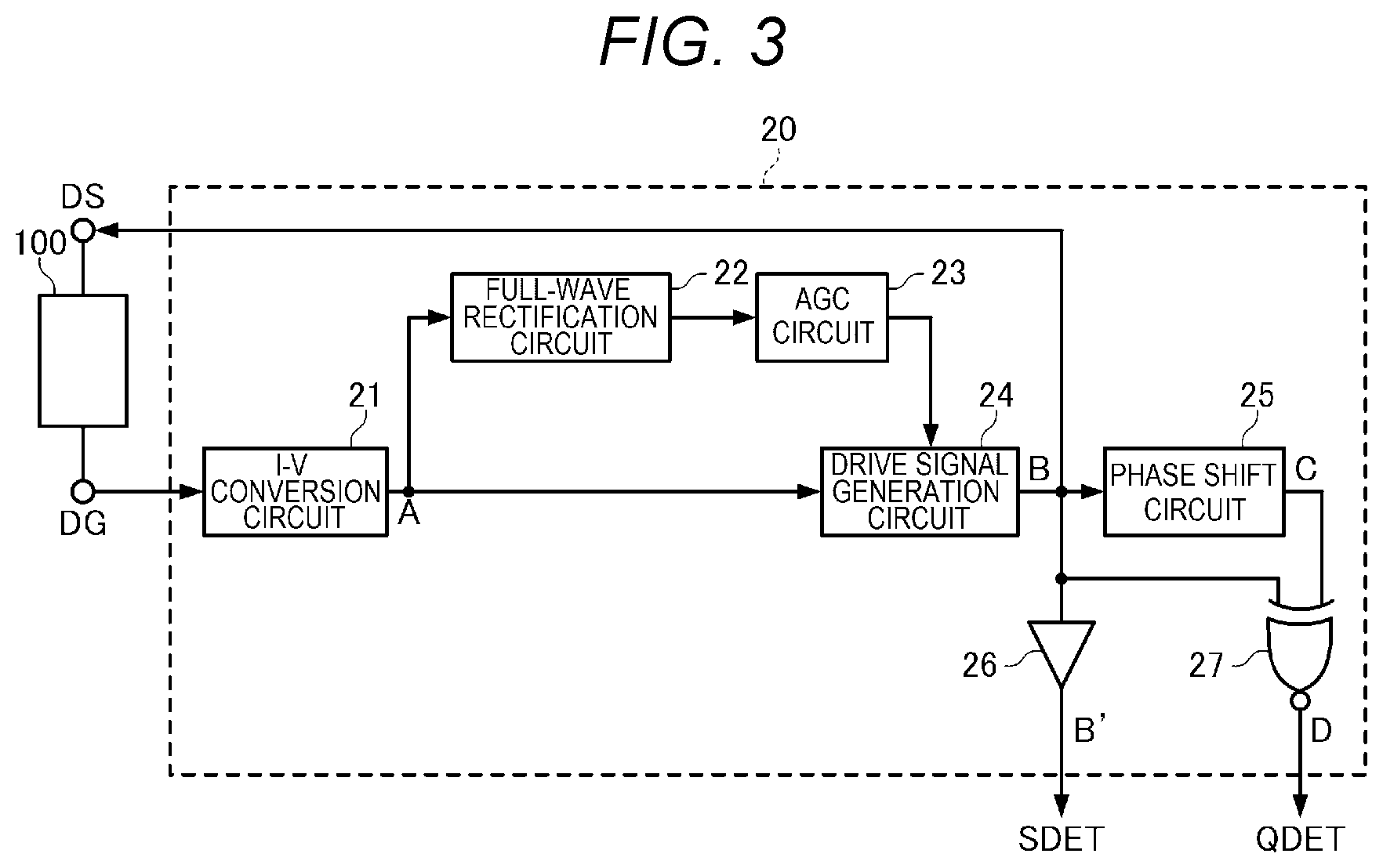 Patent US12492899 Figure 3 – Physical quantity detection circuit and physical quantity detection device