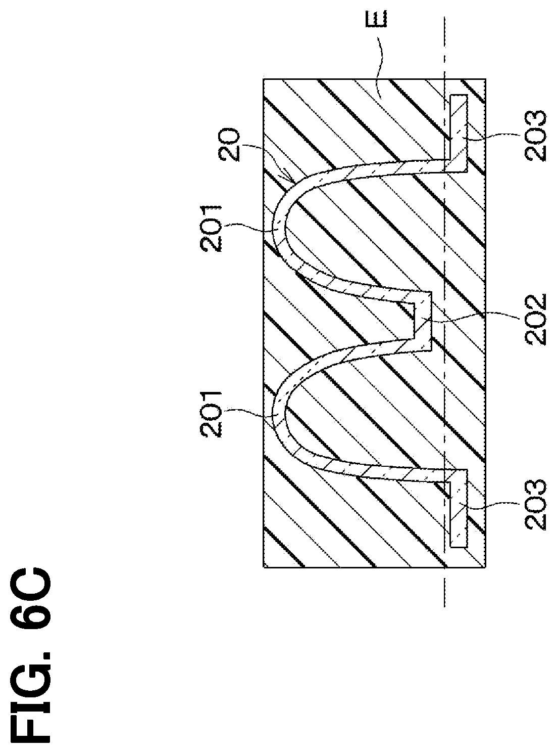 Patent US12492900 Figure 6 – Mounting structure of micro vibrator