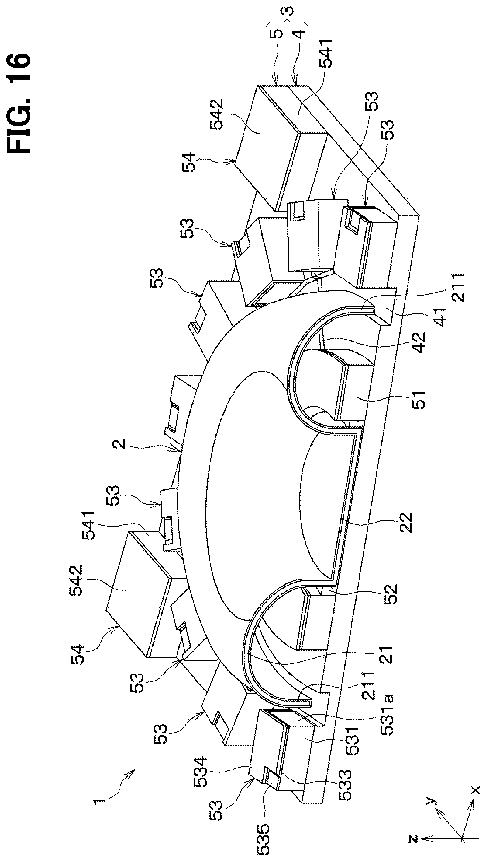 Patent US12492900 Figure 17 – Mounting structure of micro vibrator