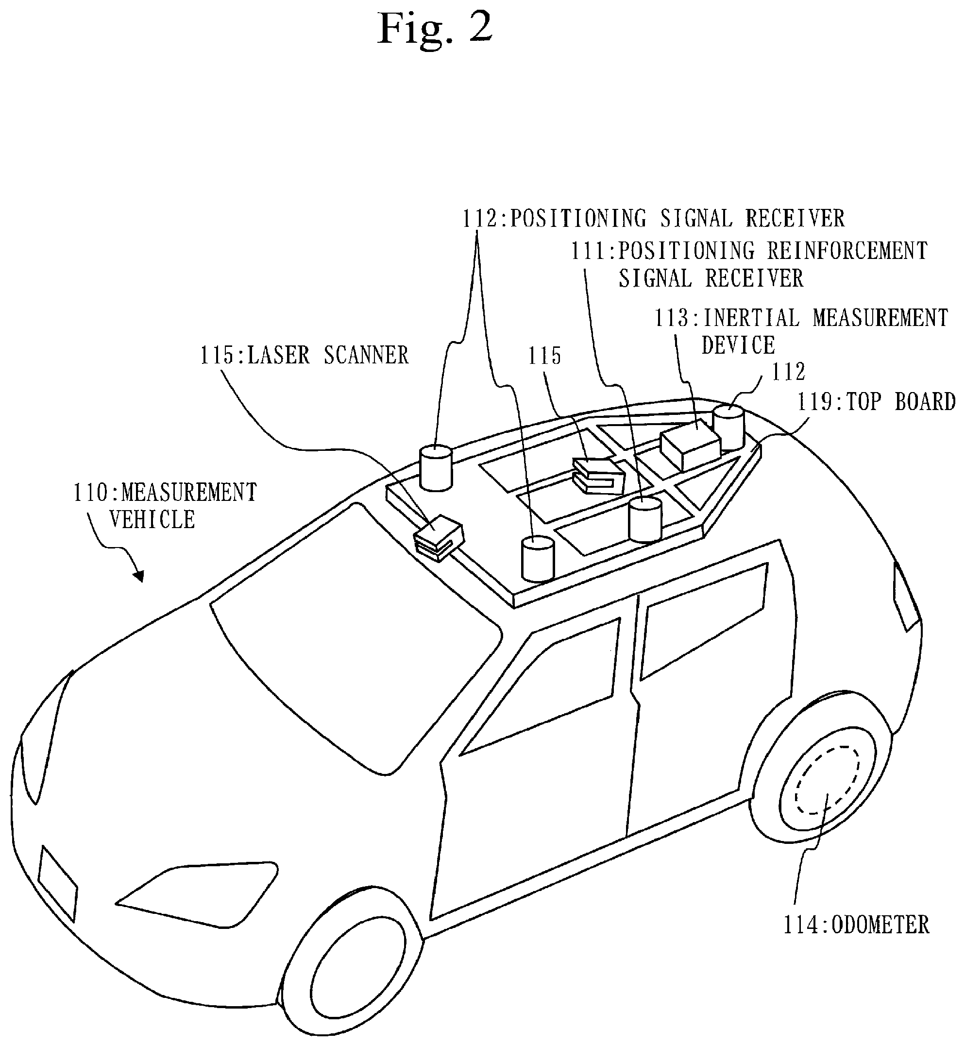 Patent US12492911 Figure 2 – Map collection system, map server device, in-vehicle device and map collection method