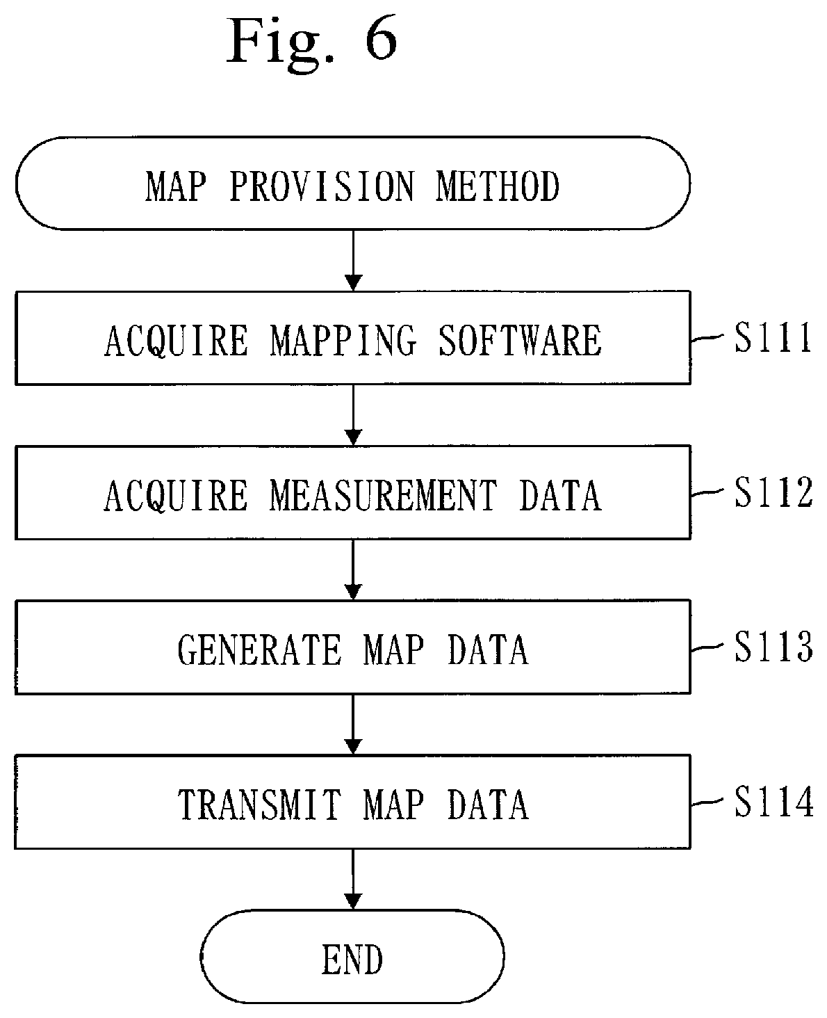 Patent US12492911 Figure 6 – Map collection system, map server device, in-vehicle device and map collection method