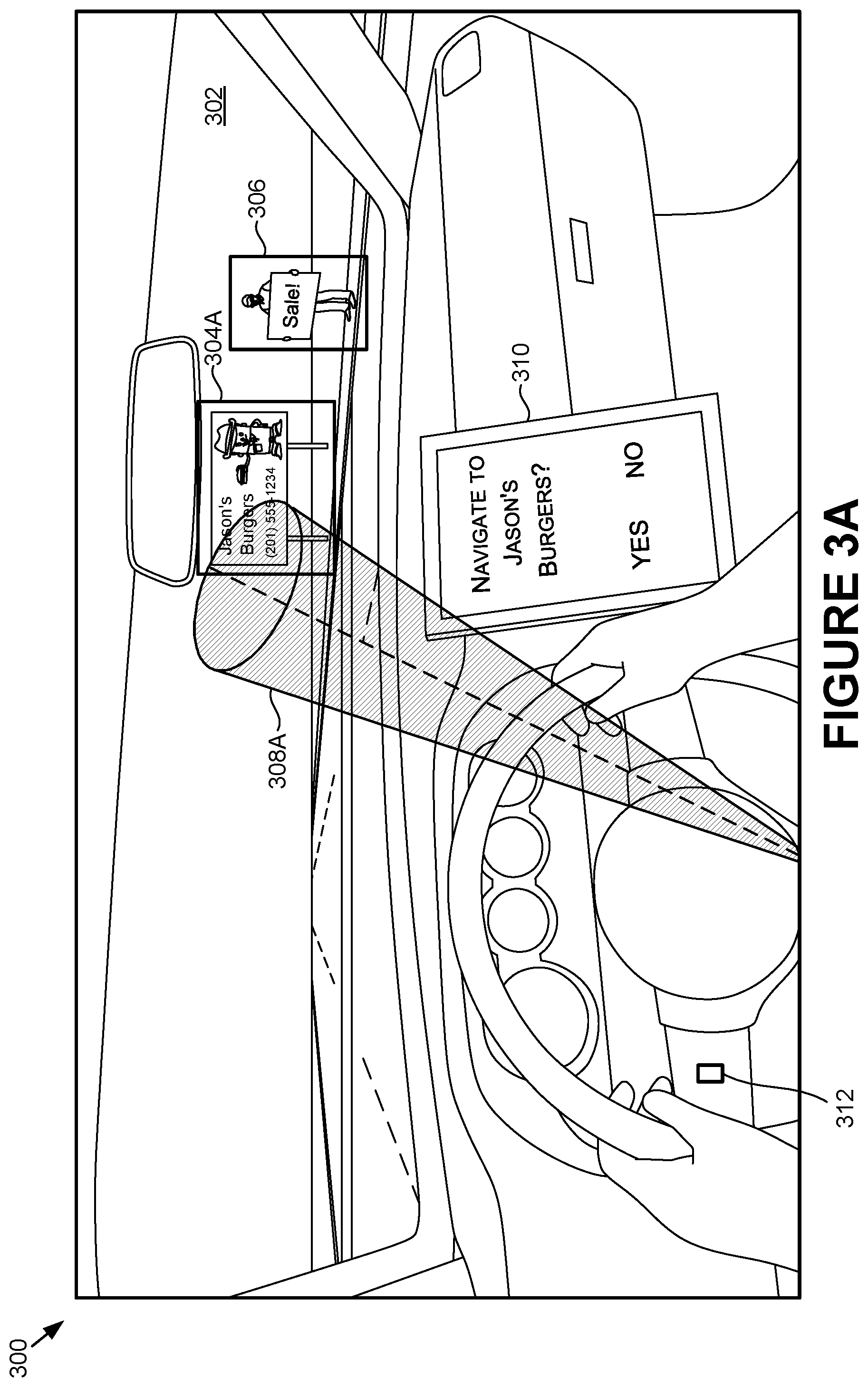 Patent US12492913 Figure 3 – Automatic graphical content recognition for vehicle applications